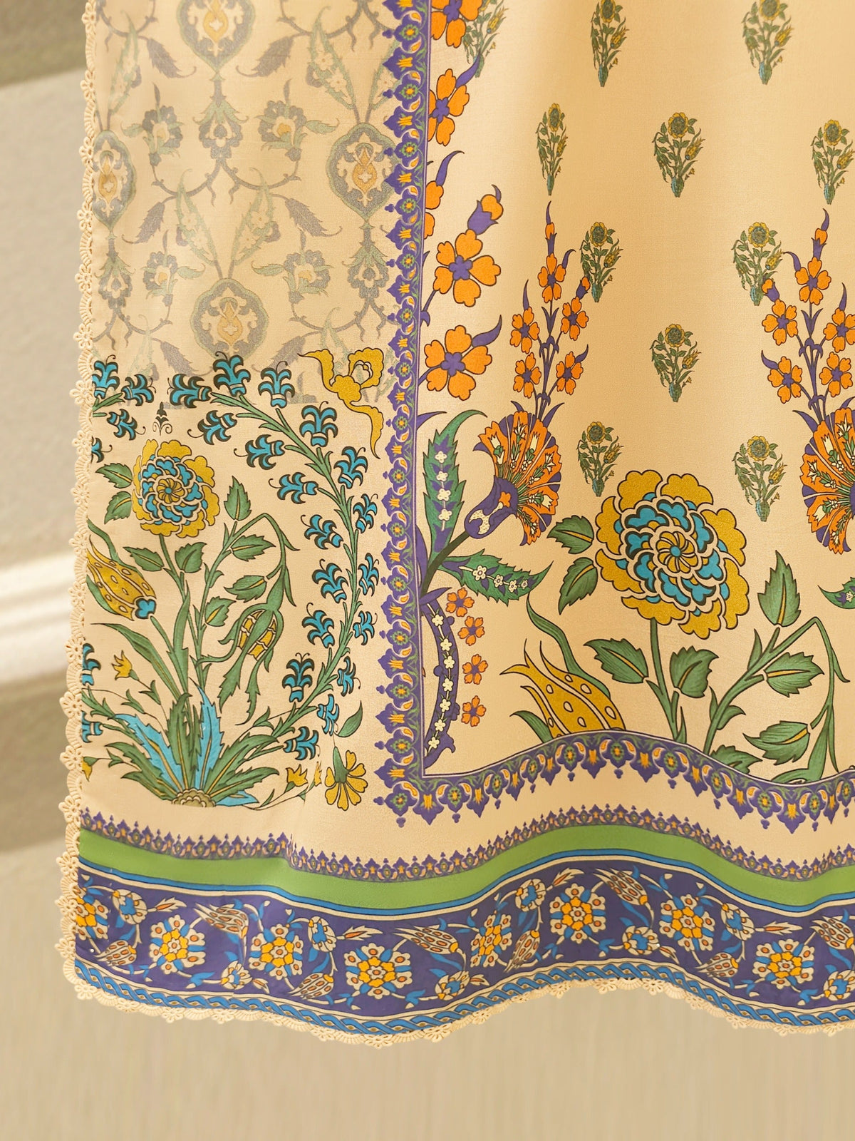 2 Piece - Digital printed Cambric Suit S115693