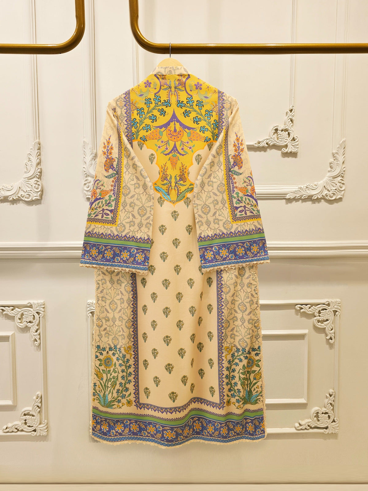 2 Piece - Digital printed Cambric Suit S115693