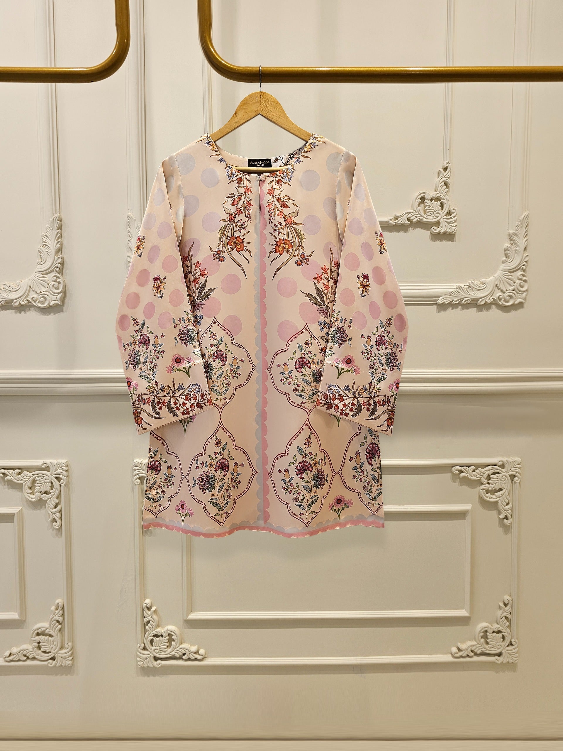 2 Piece- Printed Silk Co-ord Set S111881