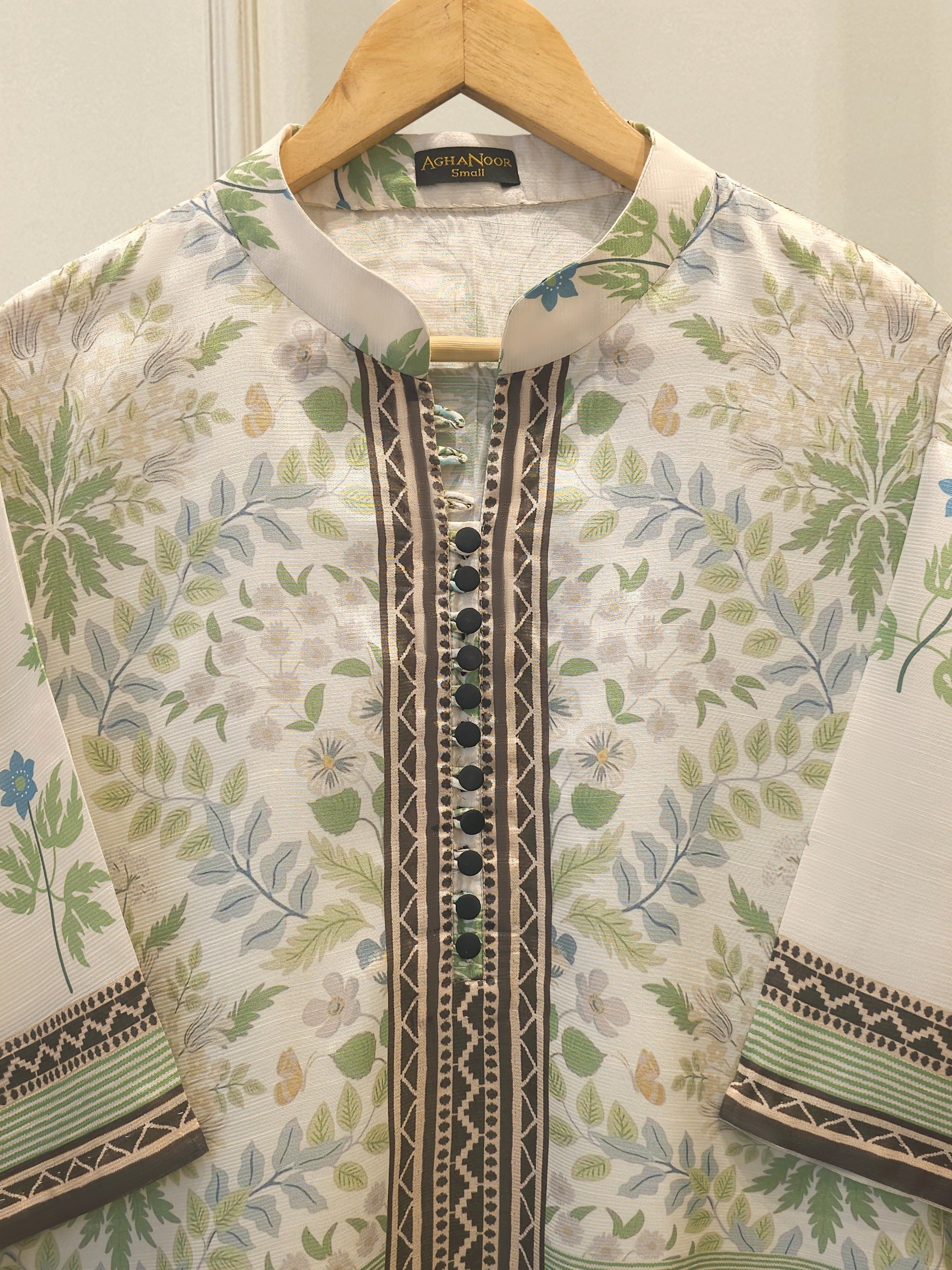 Digital Printed Silk Shirt S112842