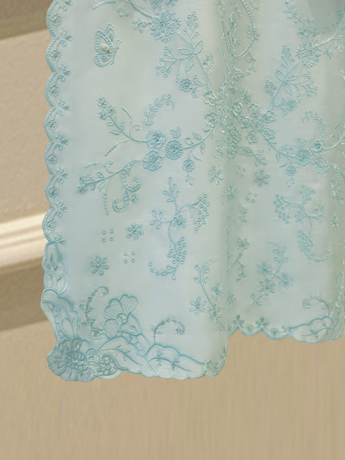 3 Piece- Pure Embroidered Sheesha Silk Suit S112012