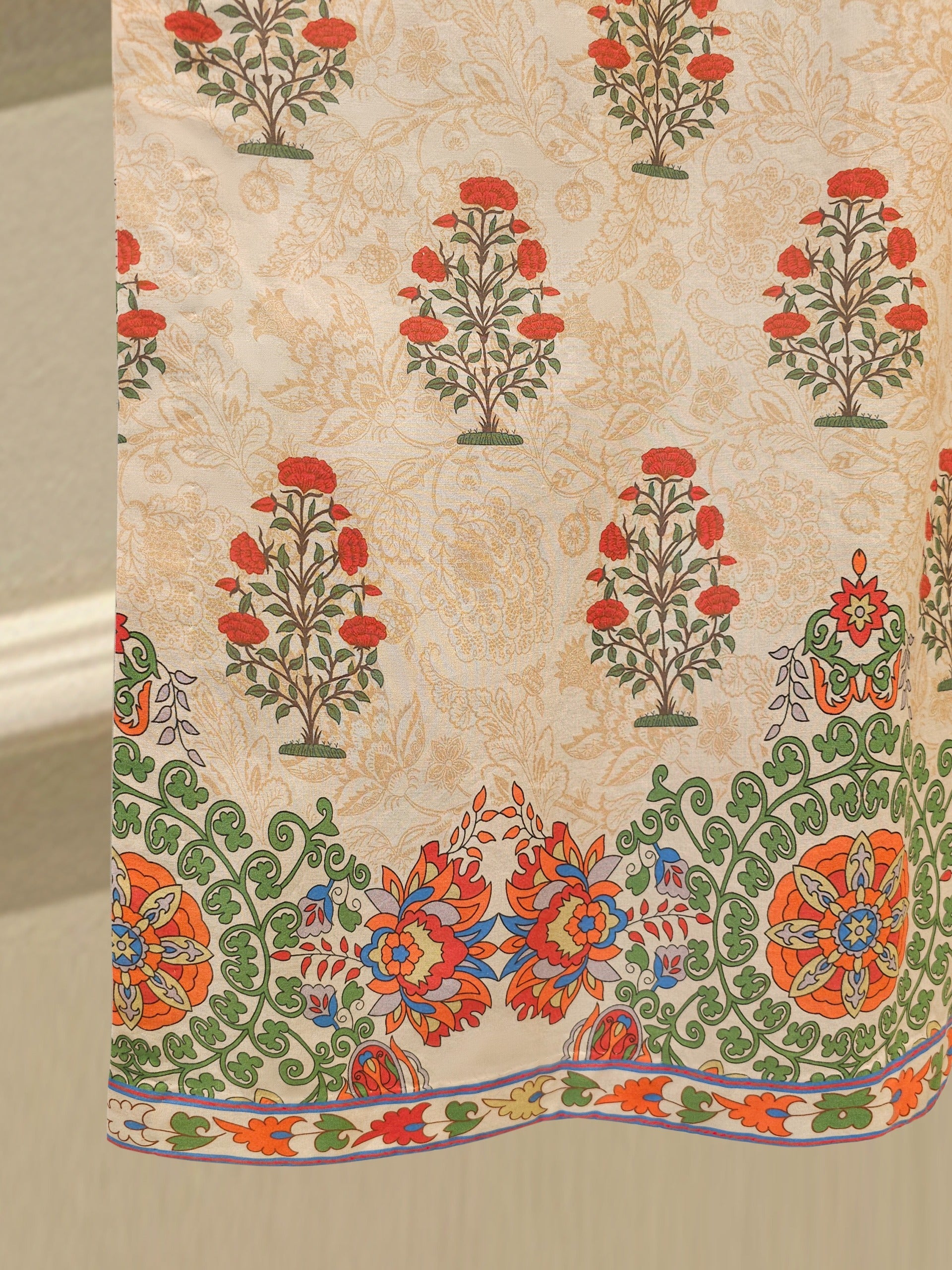 3 Piece - Digital Printed Embroidered Lawn Suit S112097