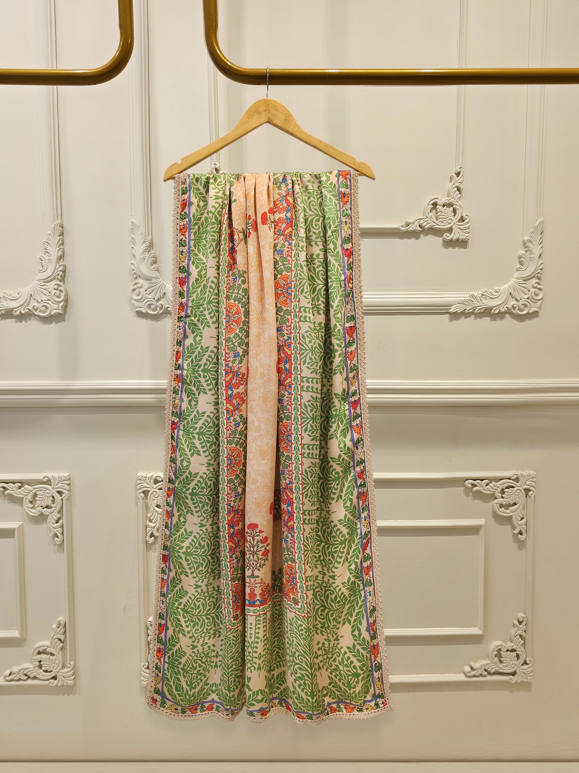 3 Piece - Digital Printed Embroidered Lawn Suit S112097