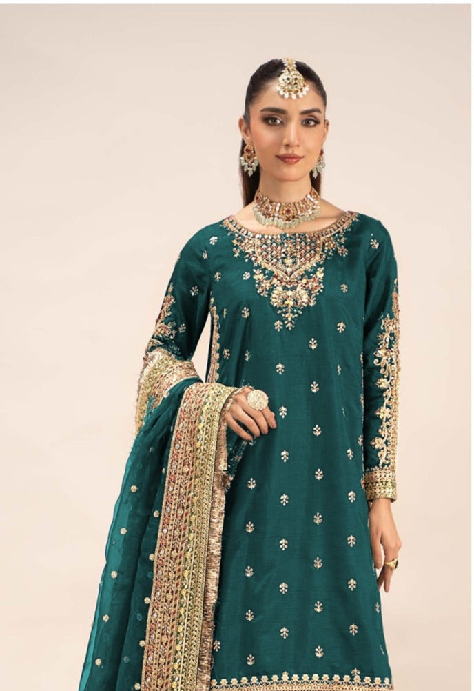 Maria B – Green Gharara Style