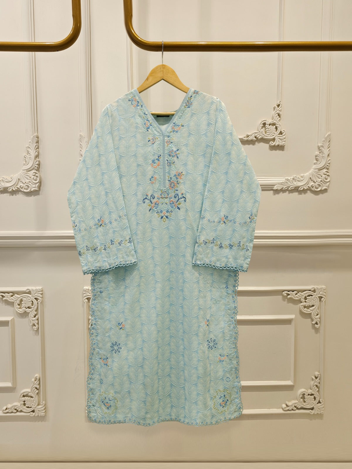 2 Piece - Digital Printed Lawn Suit S112146