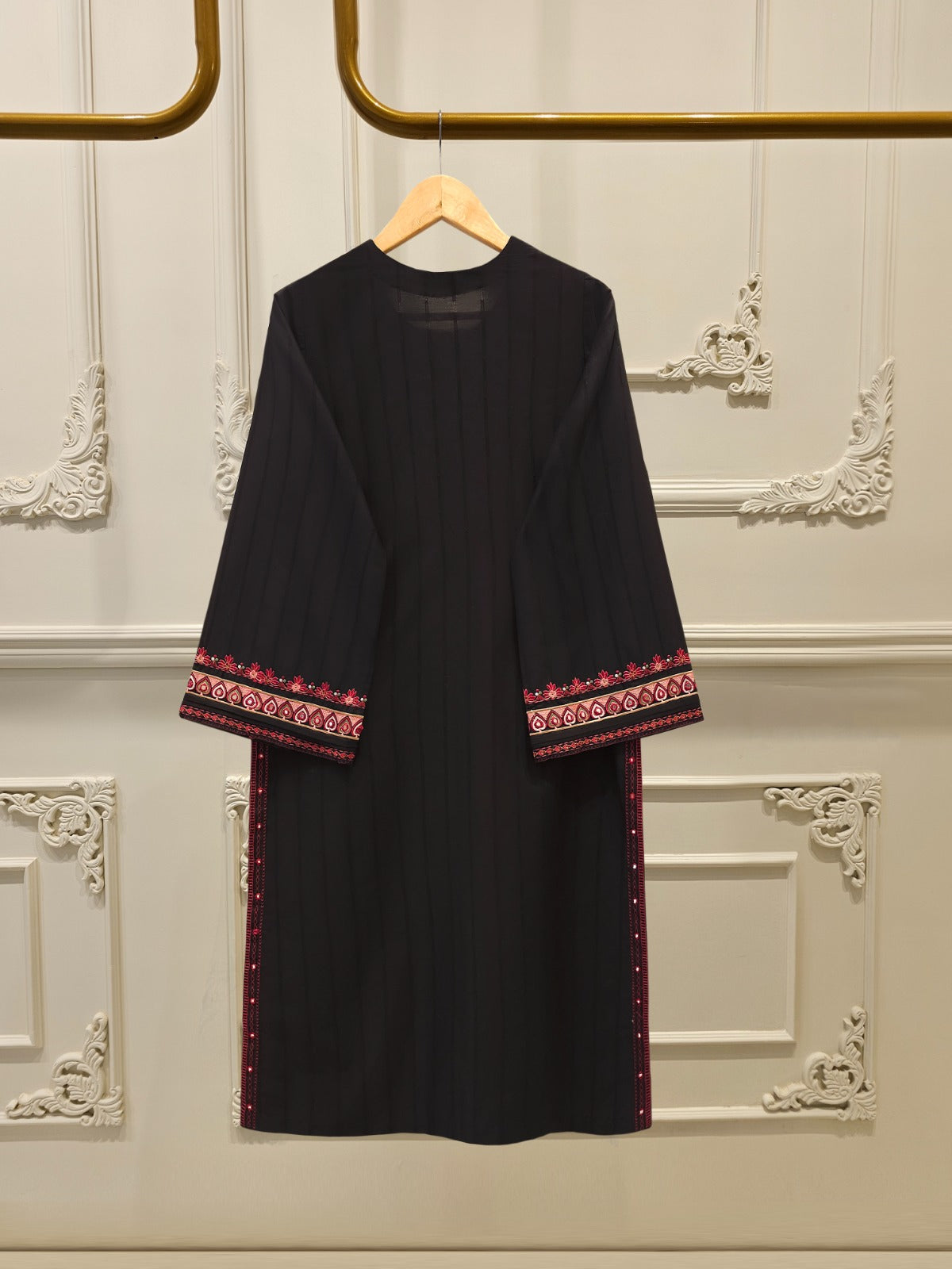 2 Piece - Embroidered Jacquard Suit S112296