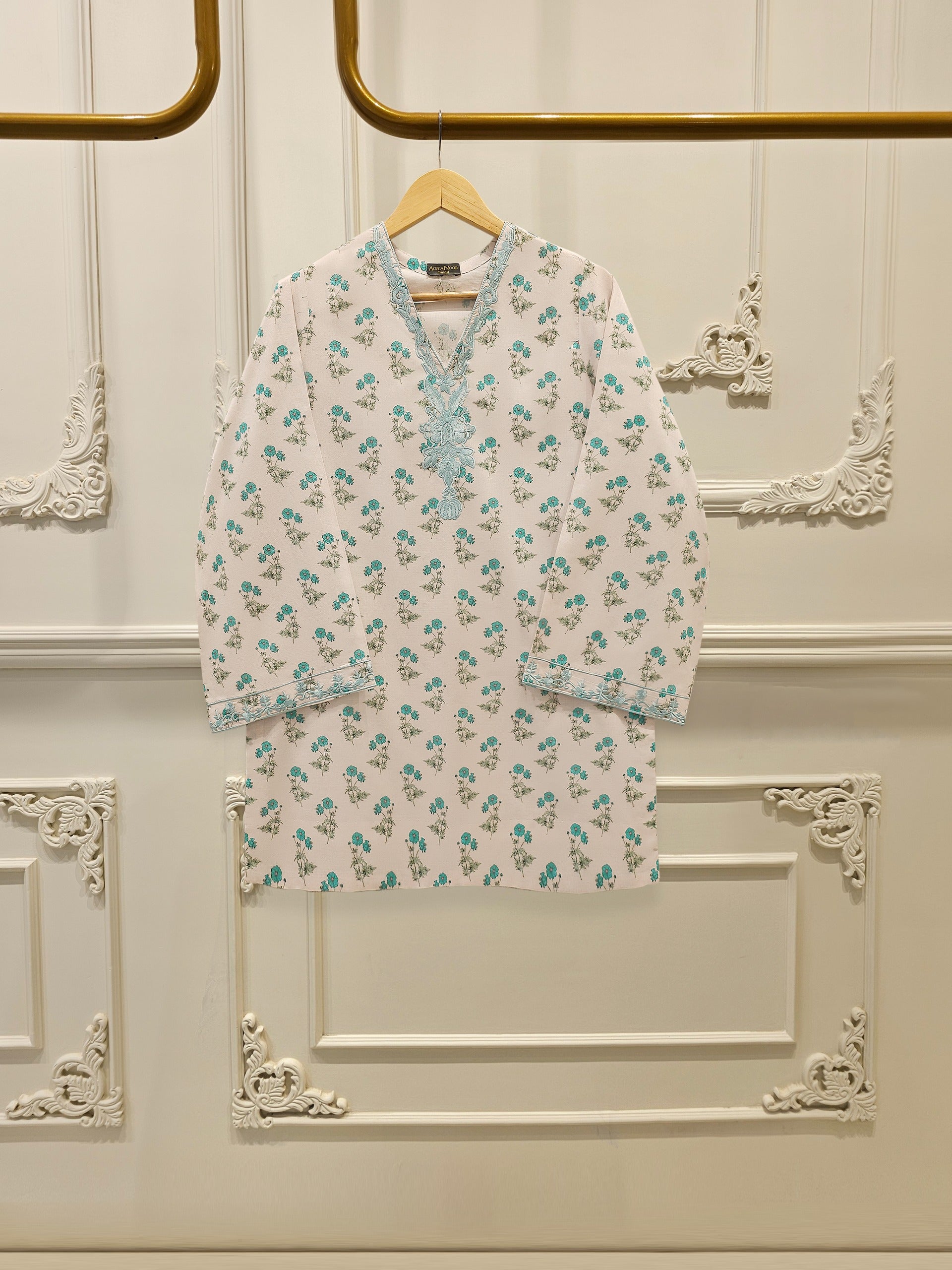 2 Piece - Digital Printed Embroidered Lawn Suit S112321