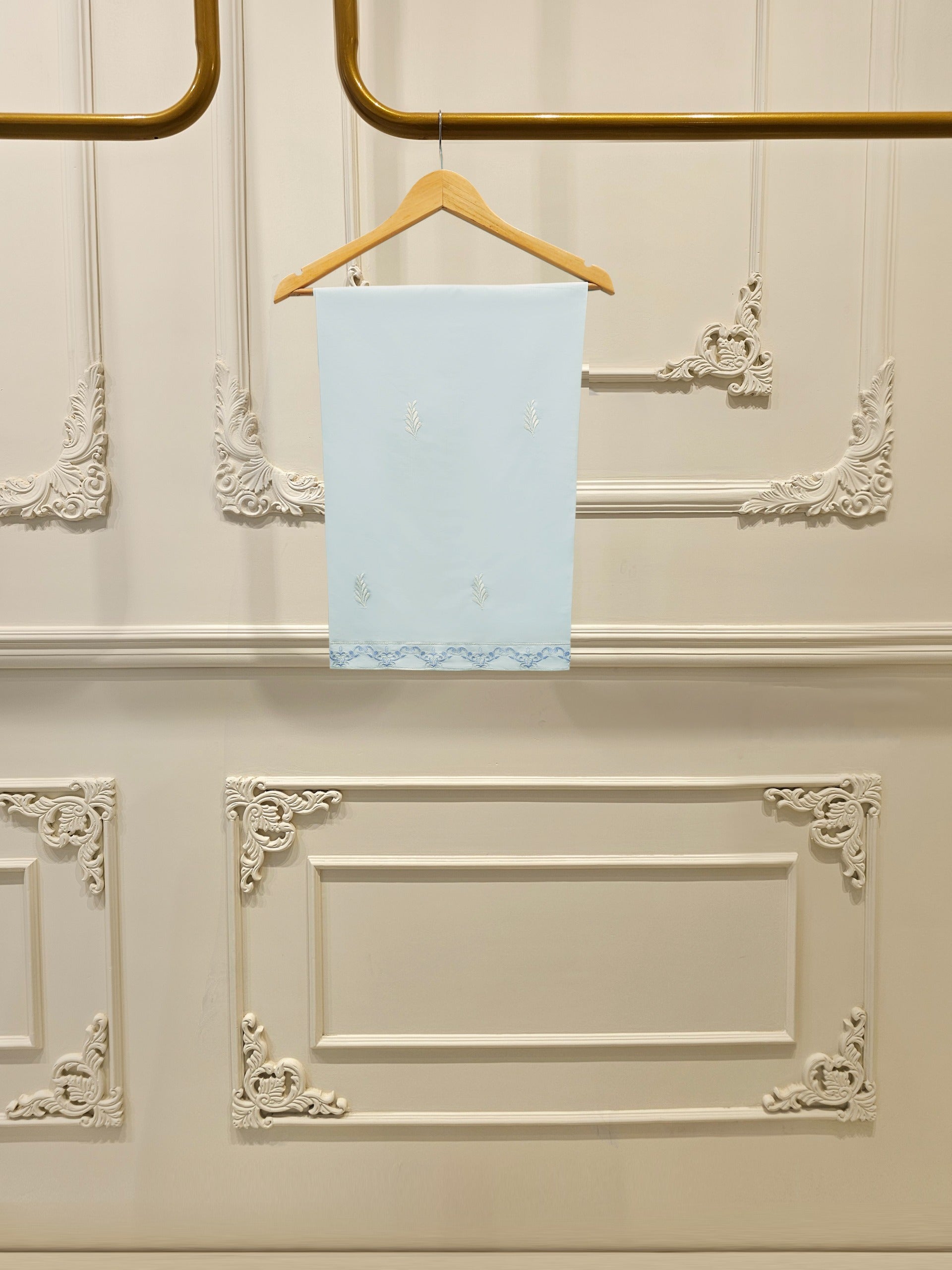 2 Piece - Embroidered Cambric Suit S112341