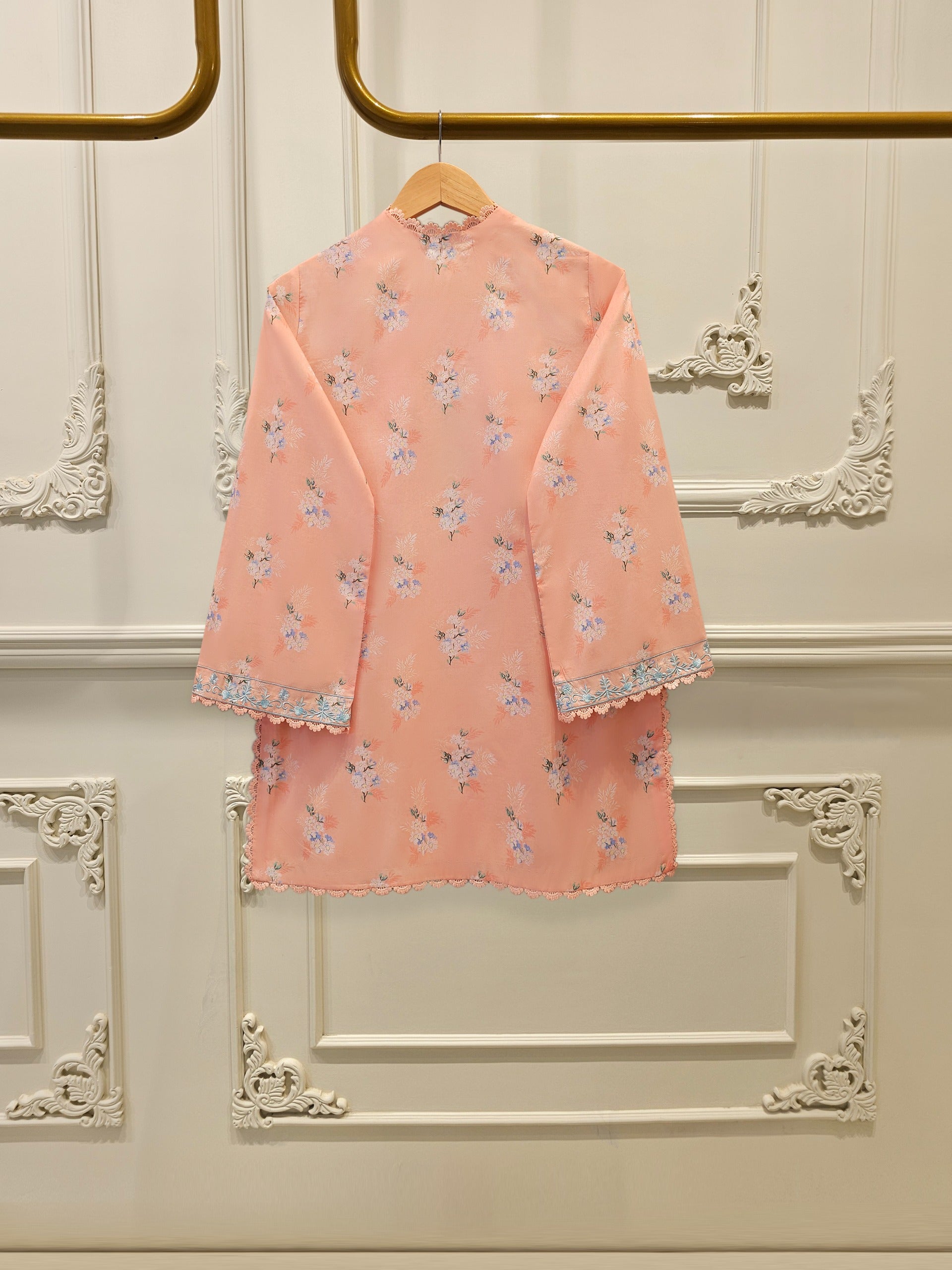 2 Piece - Digital Printed Embroidered Lawn Suit S112347