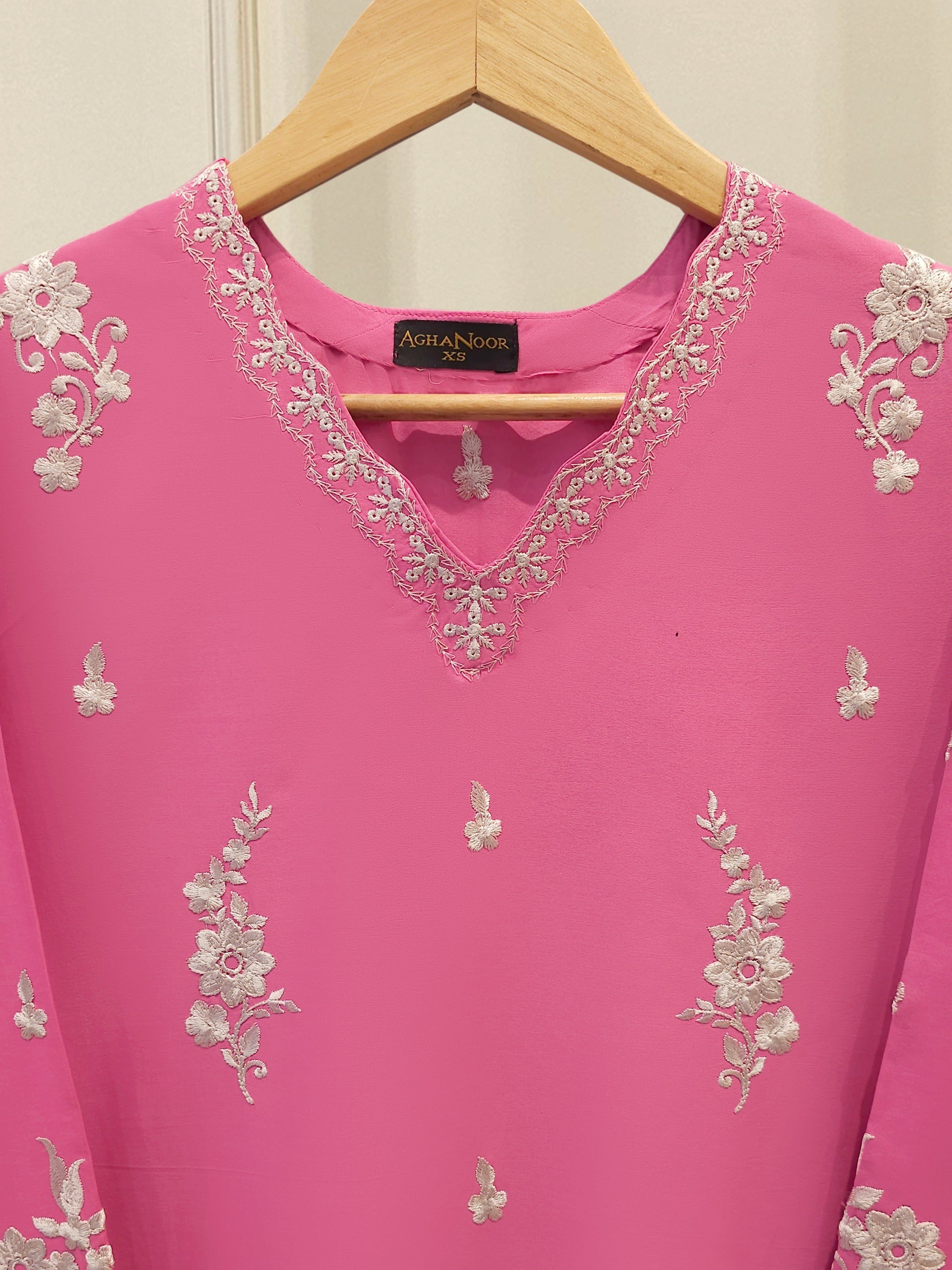 2 Piece - Embroidered Cambric Suit S112370