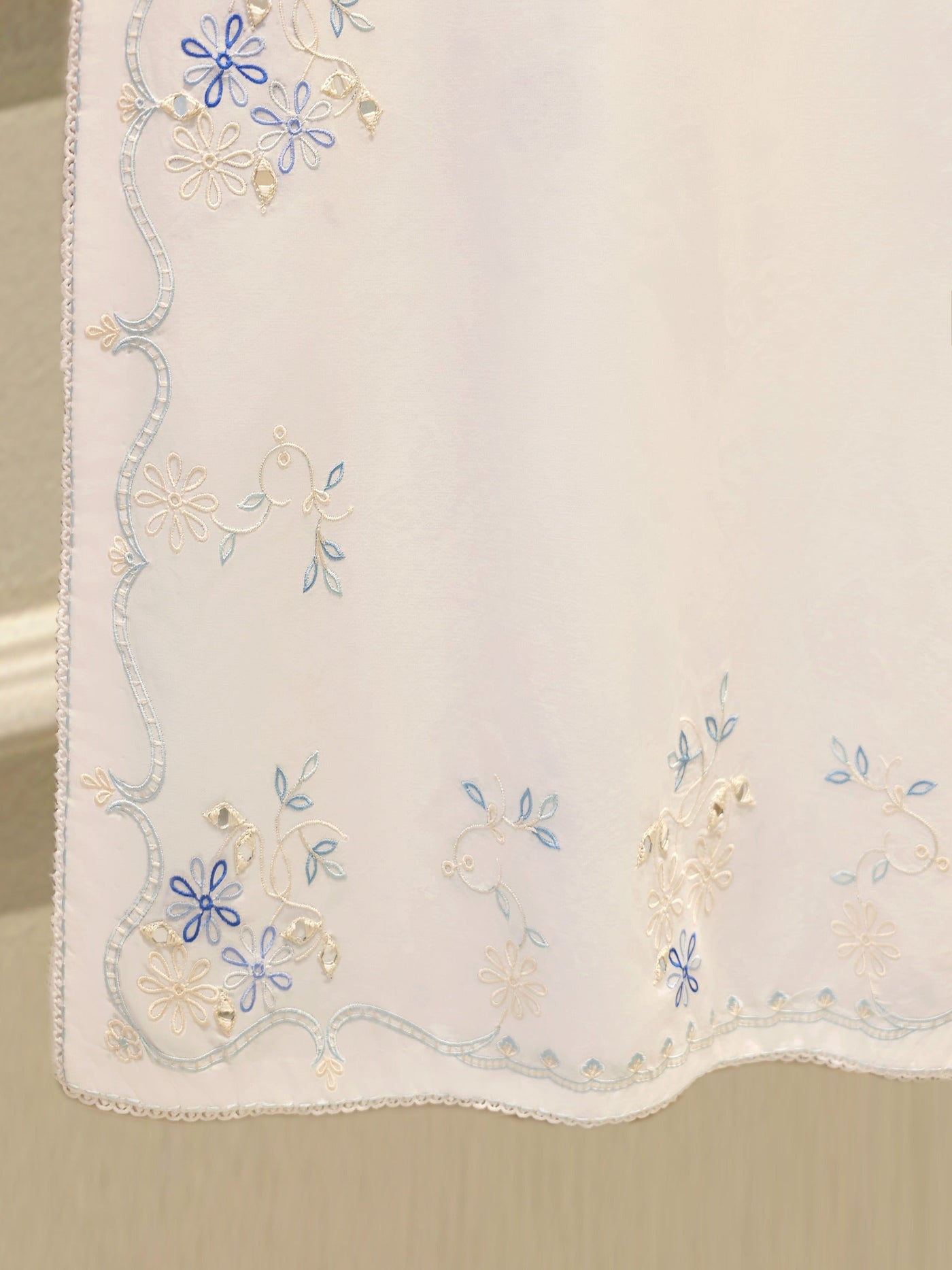3 Piece - Embroidered Cambric Suit S112376