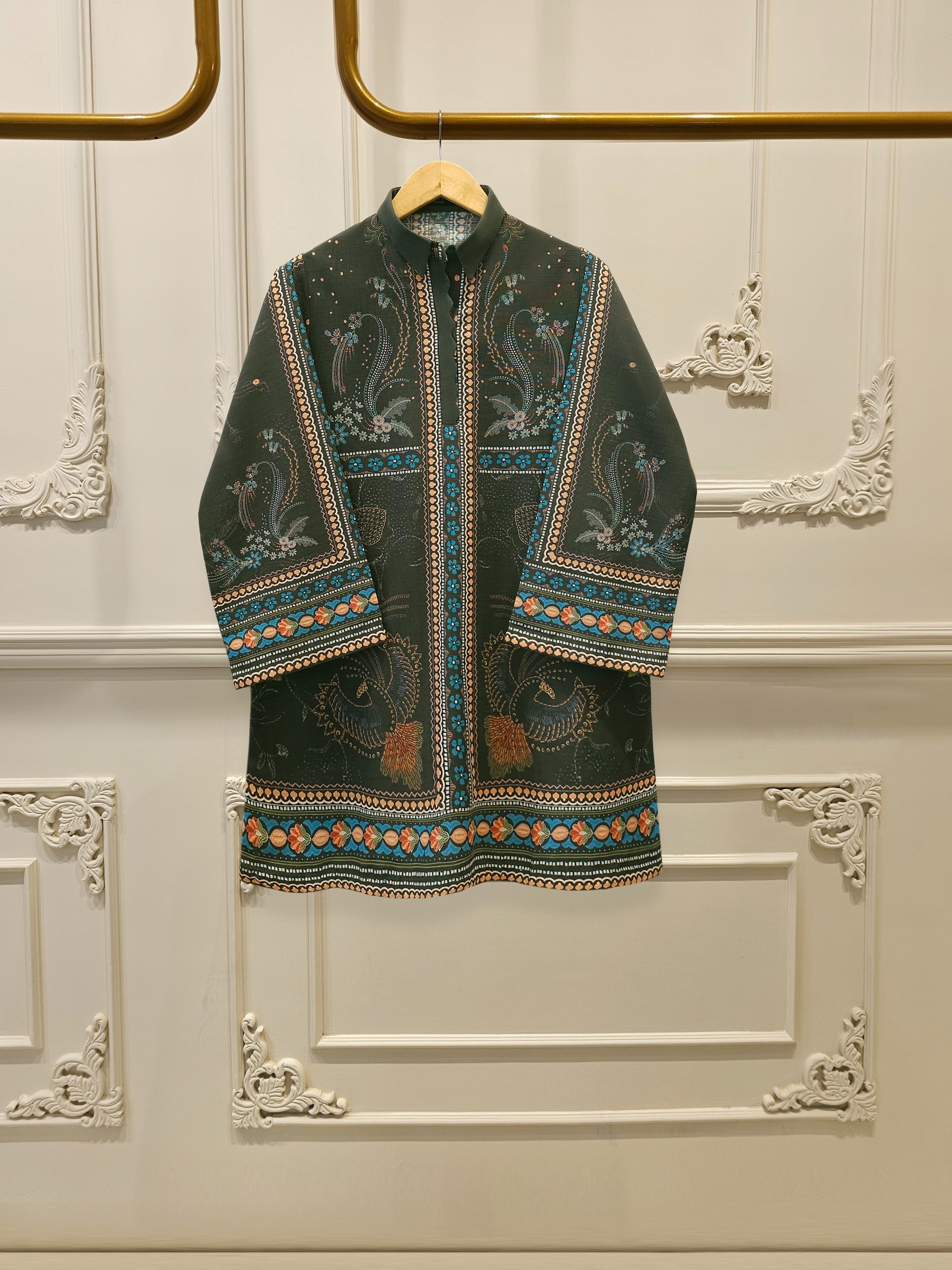 2 Piece - Digital Printed Khaddar Suit S112384