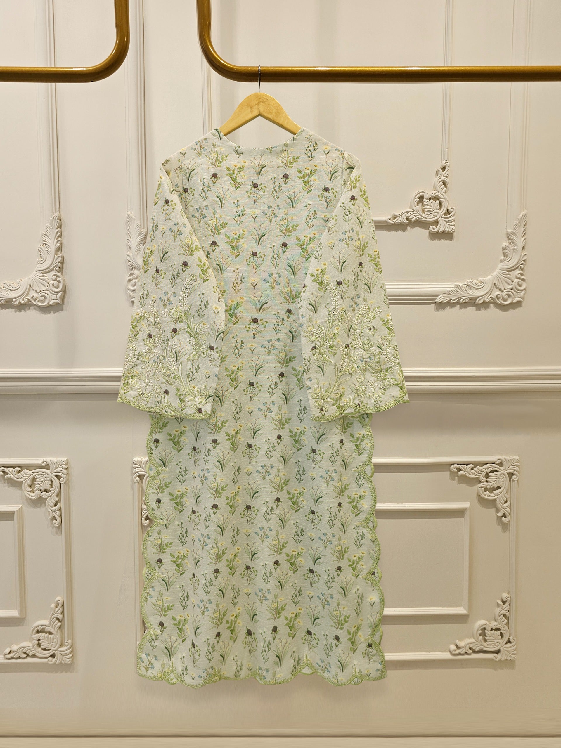 2 Piece - Digital Printed  Khaddar Suit S112564