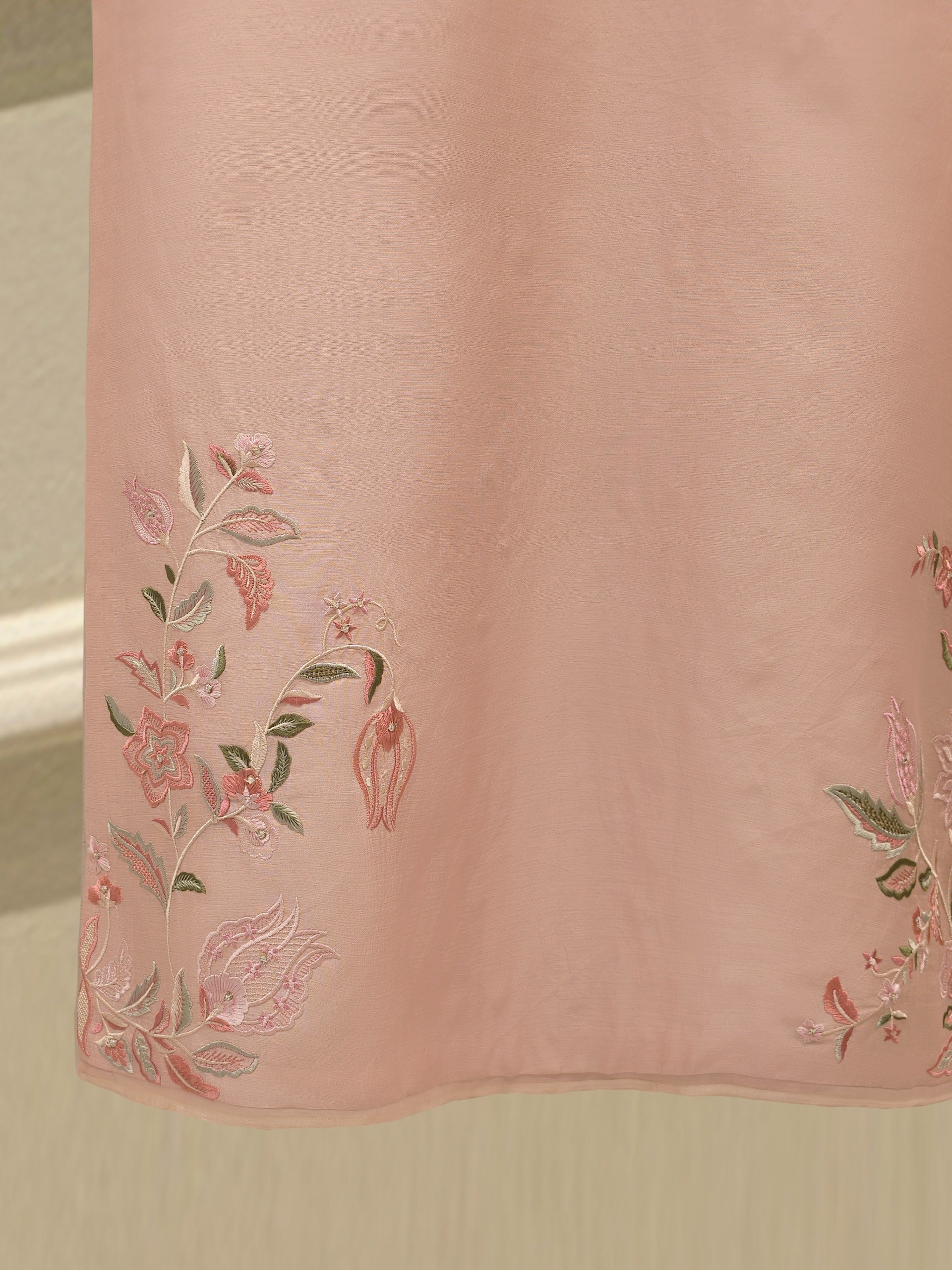 3 Piece- Pure Khaddi Silk Embroidered Suit S112678