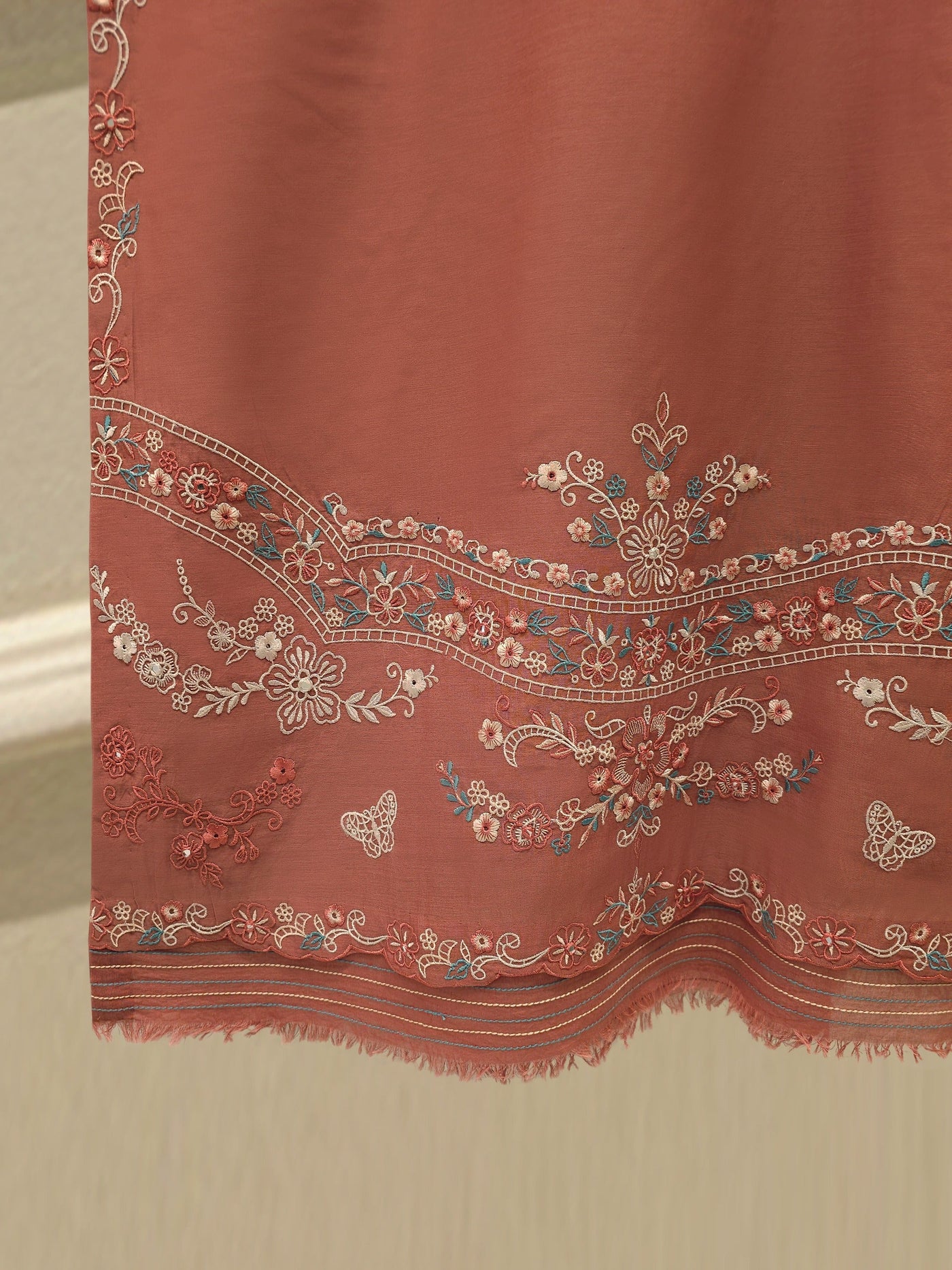 3 Piece - Embroidered Kora Cotton Suit S112800