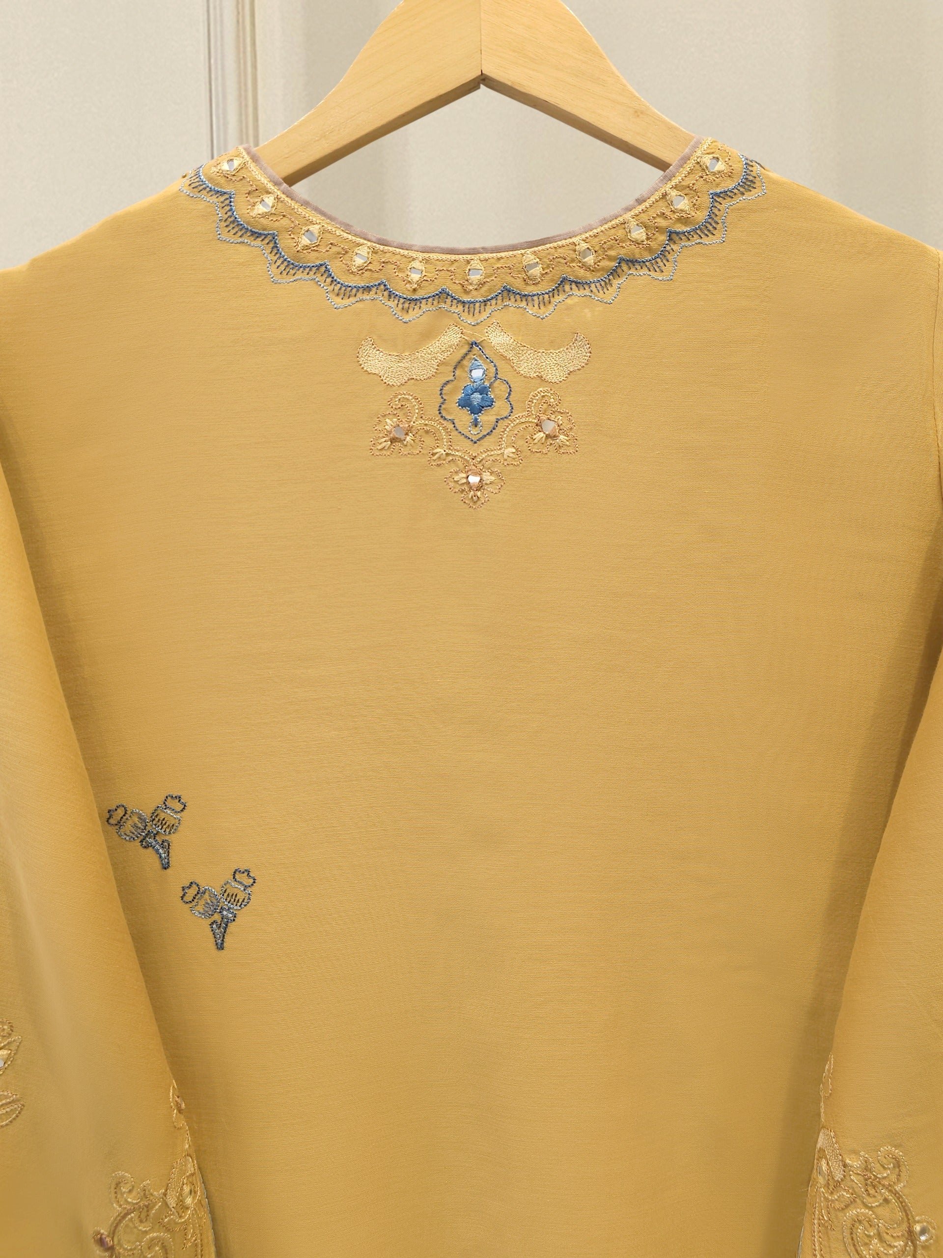 3 Piece - Embroidered Kora Cotton Suit S113233