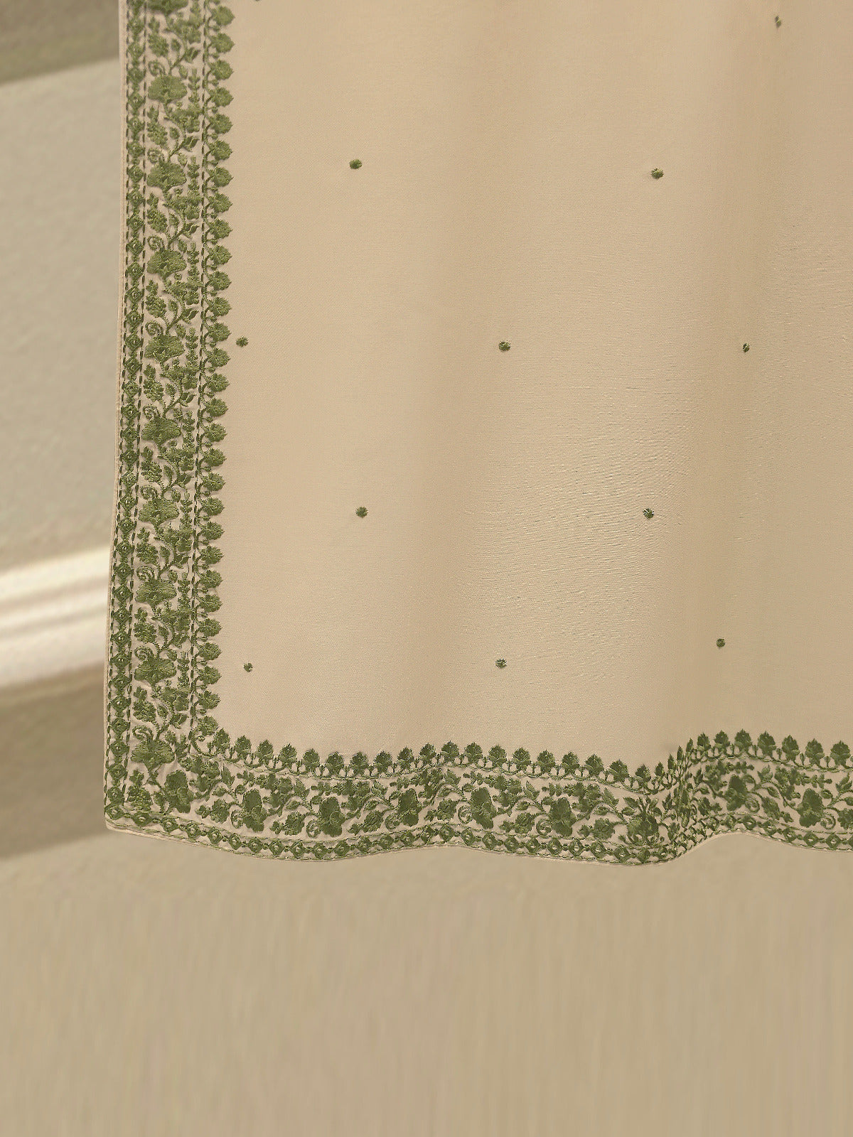 3 Piece - Embroidered  Cambric Suit S113392