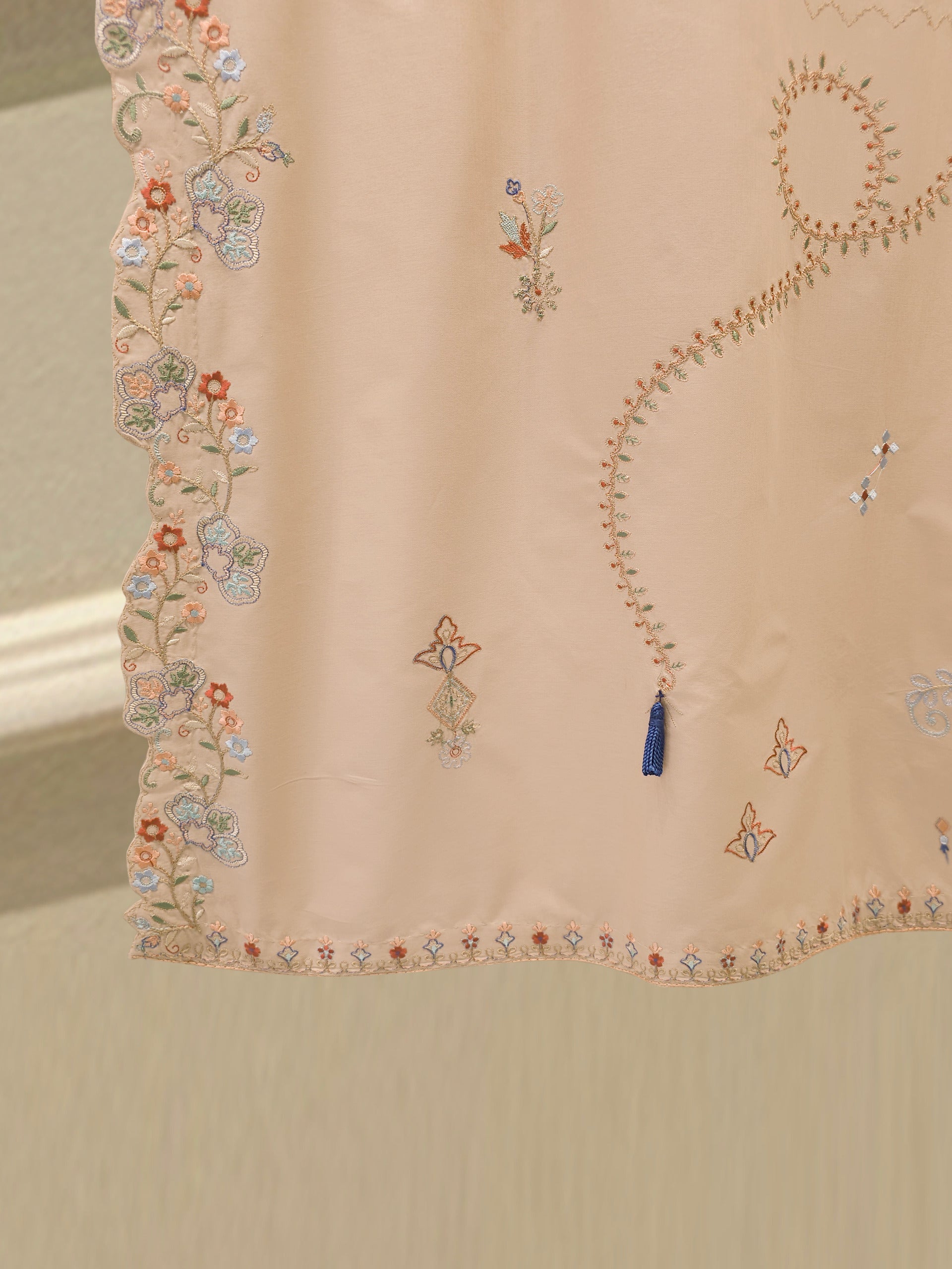 2 Piece - Embroidered Cambric Suit WS00265