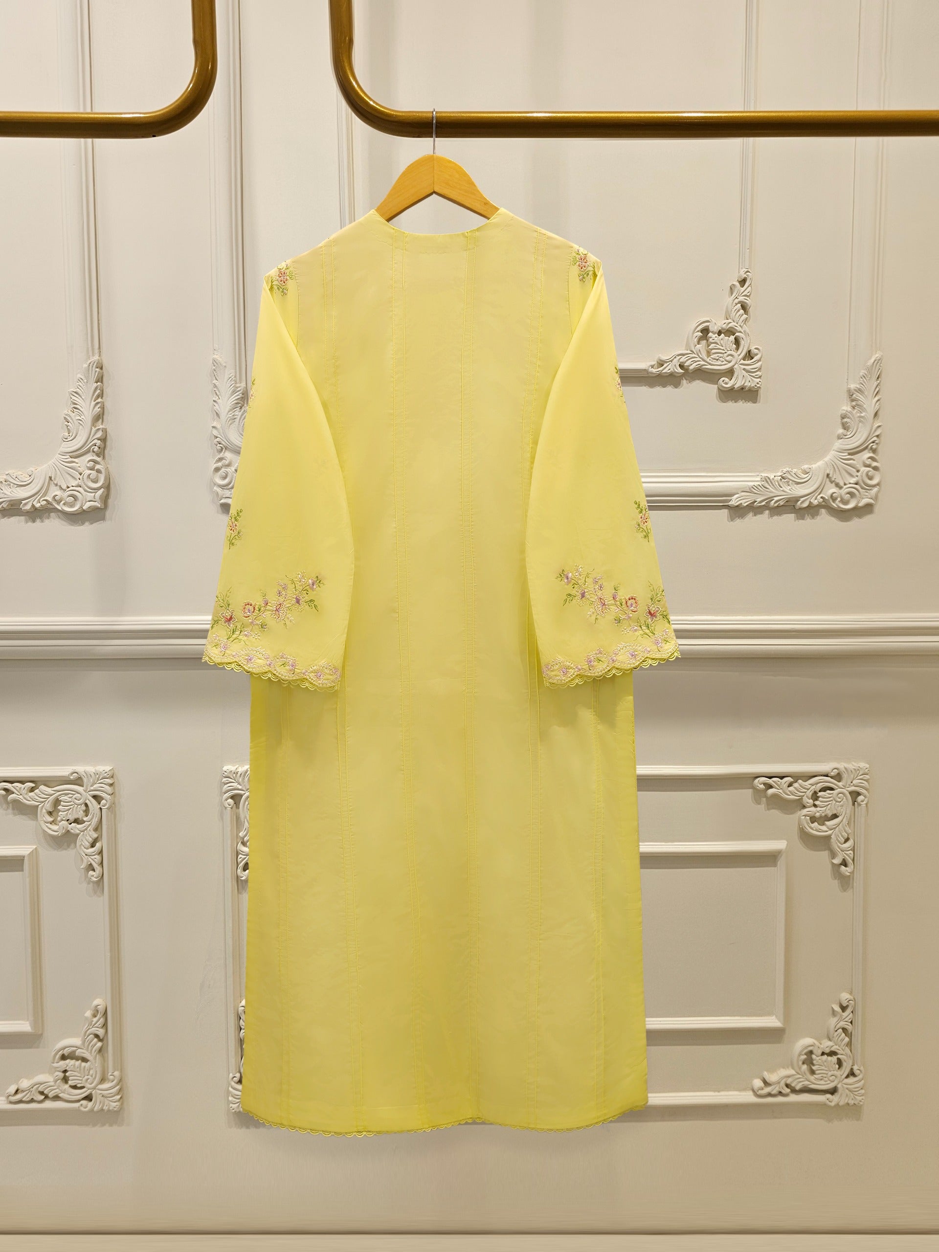 2 Piece - Embroidered Cambric Suit S113706