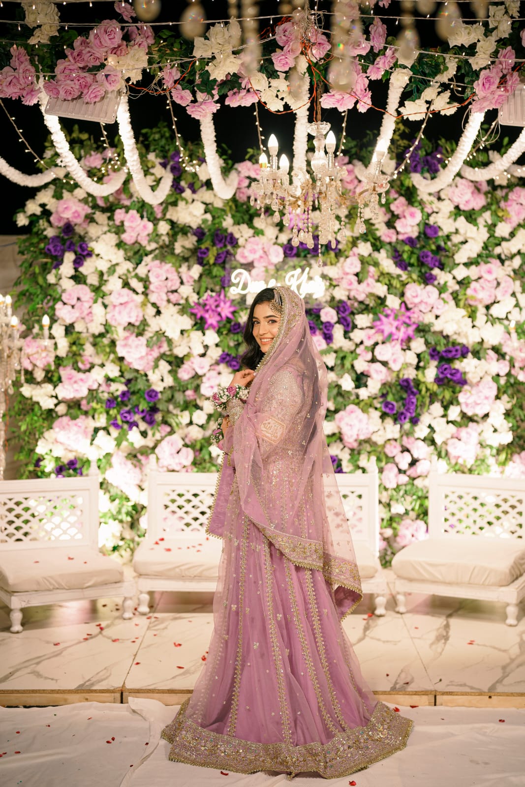Aneelas Heavy Ada Work Bridal/Wedding 3pc [Laiba-K] [Dispatch Date Two Months]