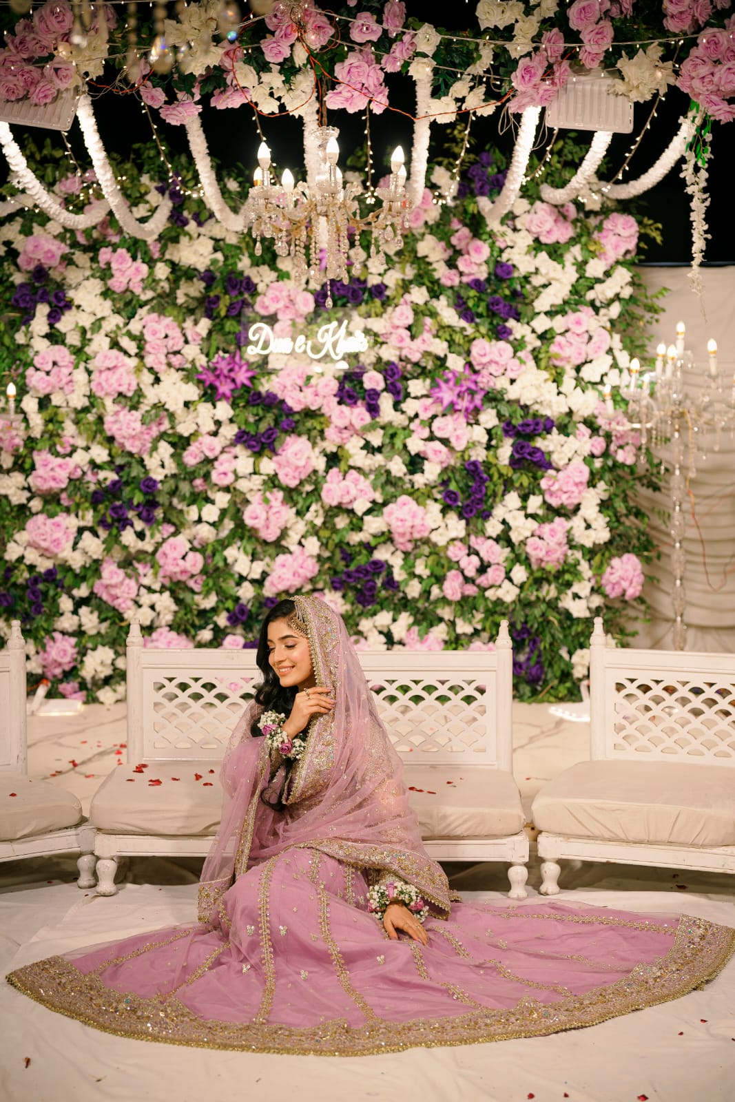 Aneelas Heavy Ada Work Bridal/Wedding 3pc [Laiba-K] [Dispatch Date Two Months]