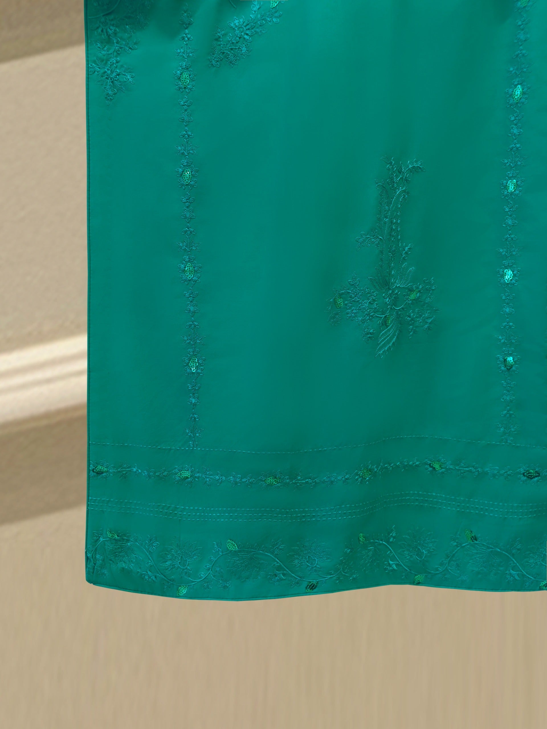 2 Piece - Embroidered Cambric Suit S114189