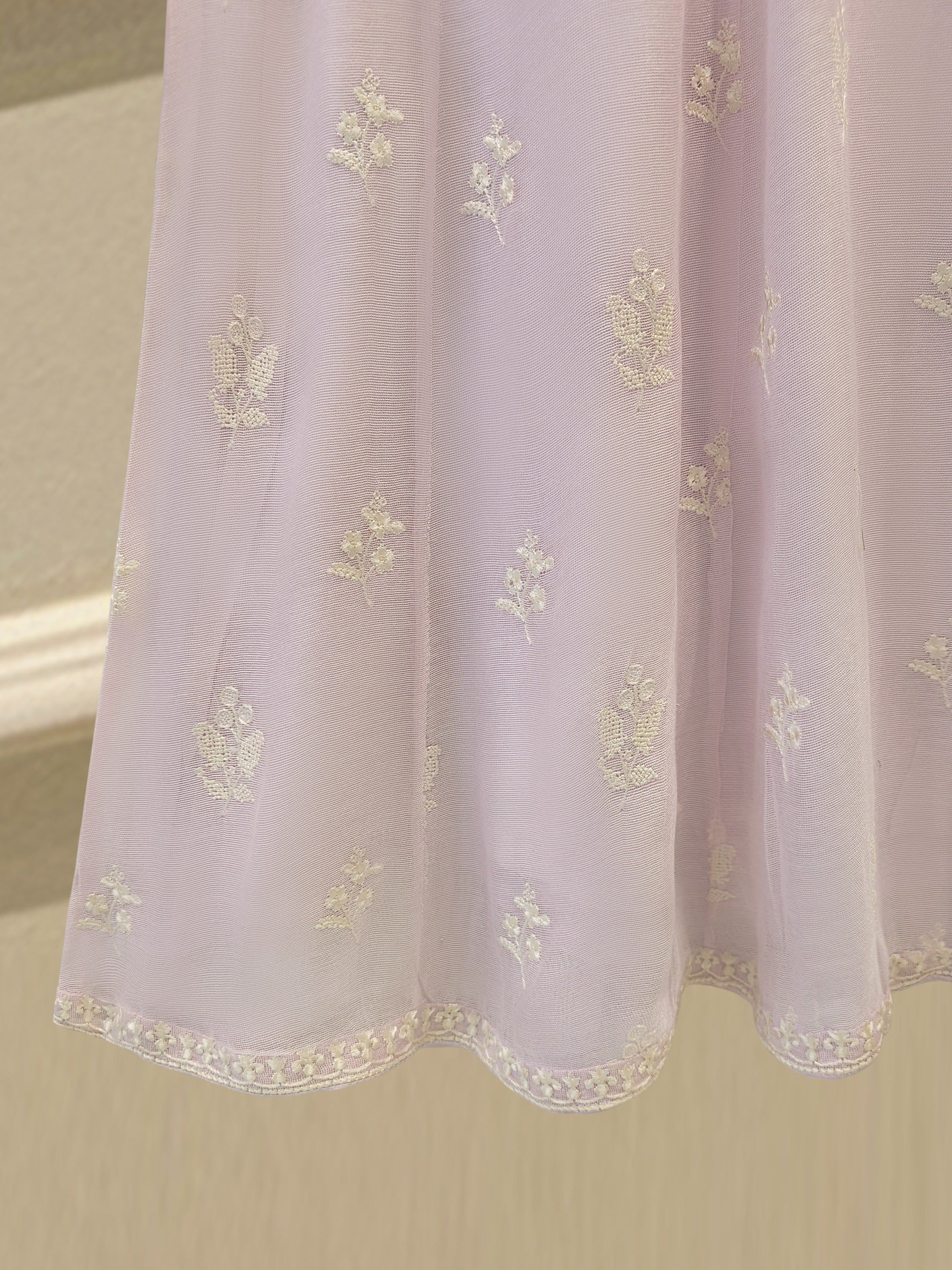 3 Piece - Pure Embroidered Cotton Net Suit S114216