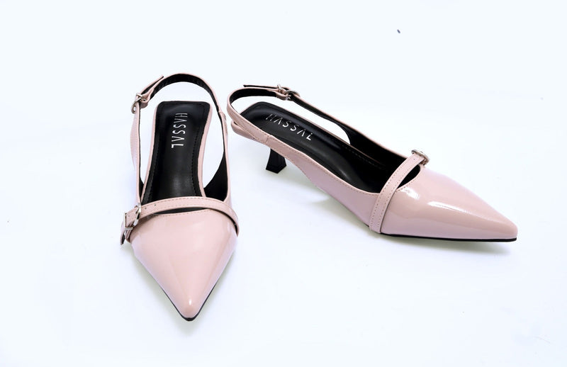 Maya Nude Strap Heel