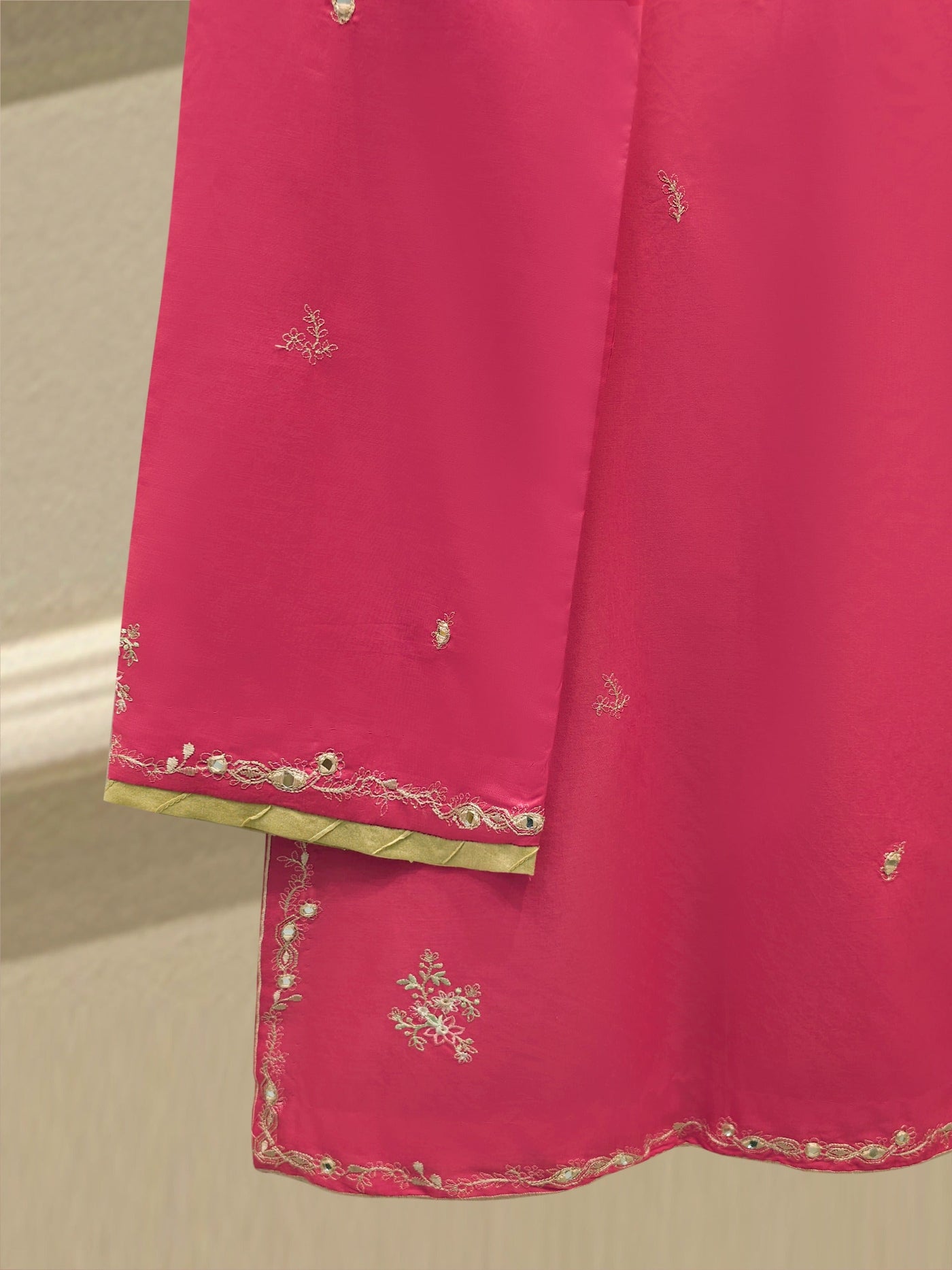 2 Piece - Embroidered Cambric Suit S114370