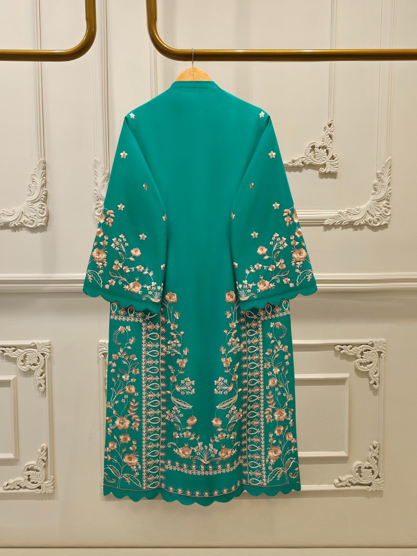 3 Piece - Embroidered Cambric  Suit S114486