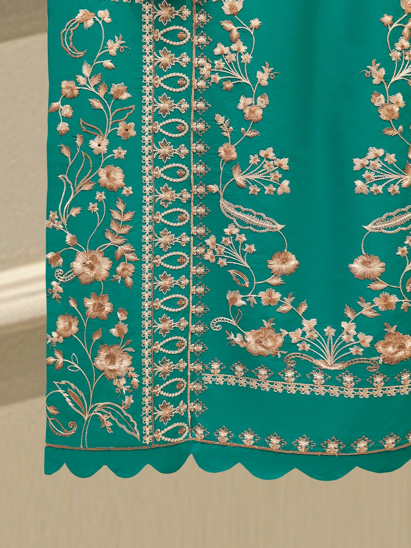 3 Piece - Embroidered Cambric  Suit S114486