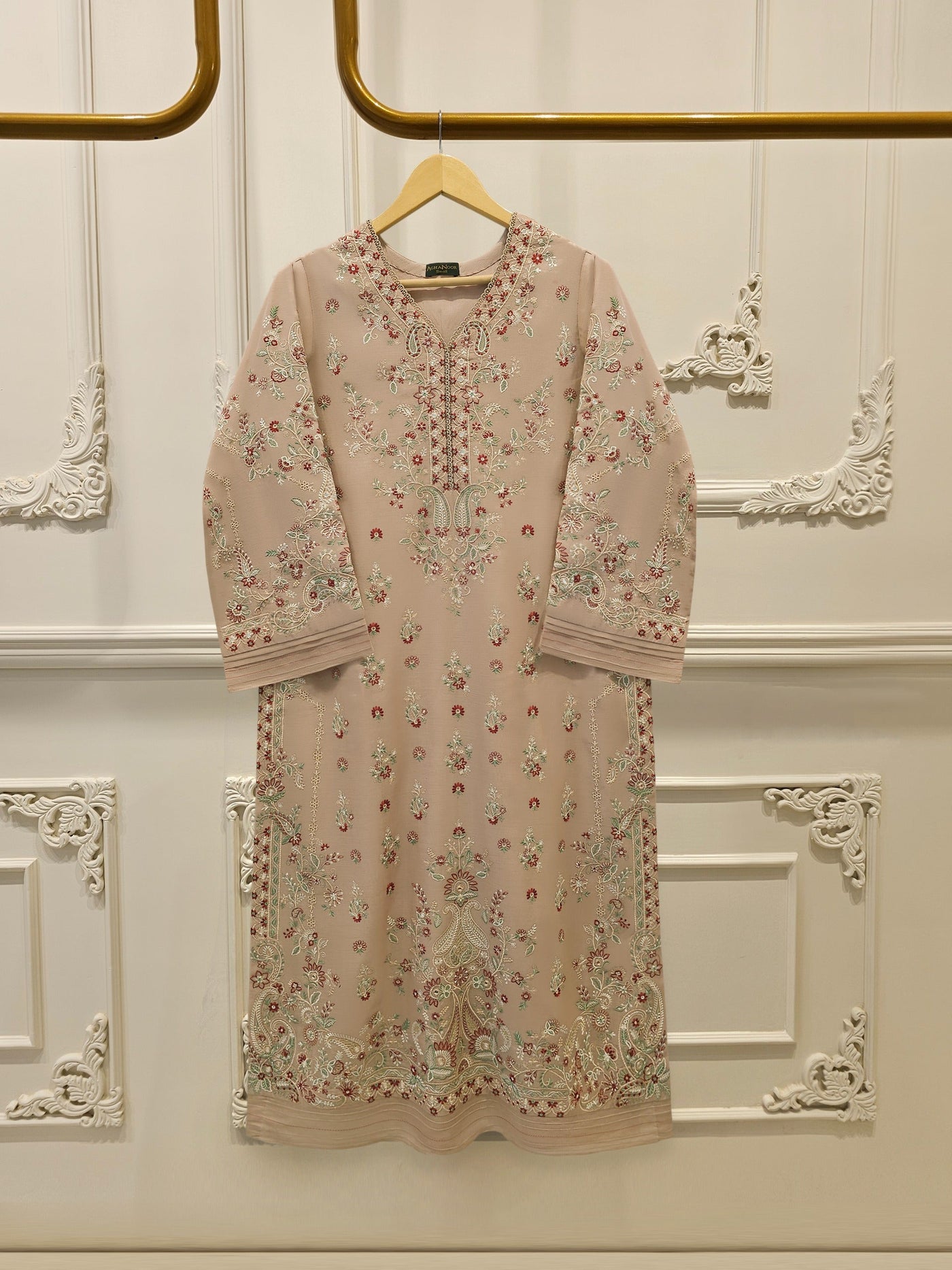 Embroidered Kora Cotton Shirt S114504