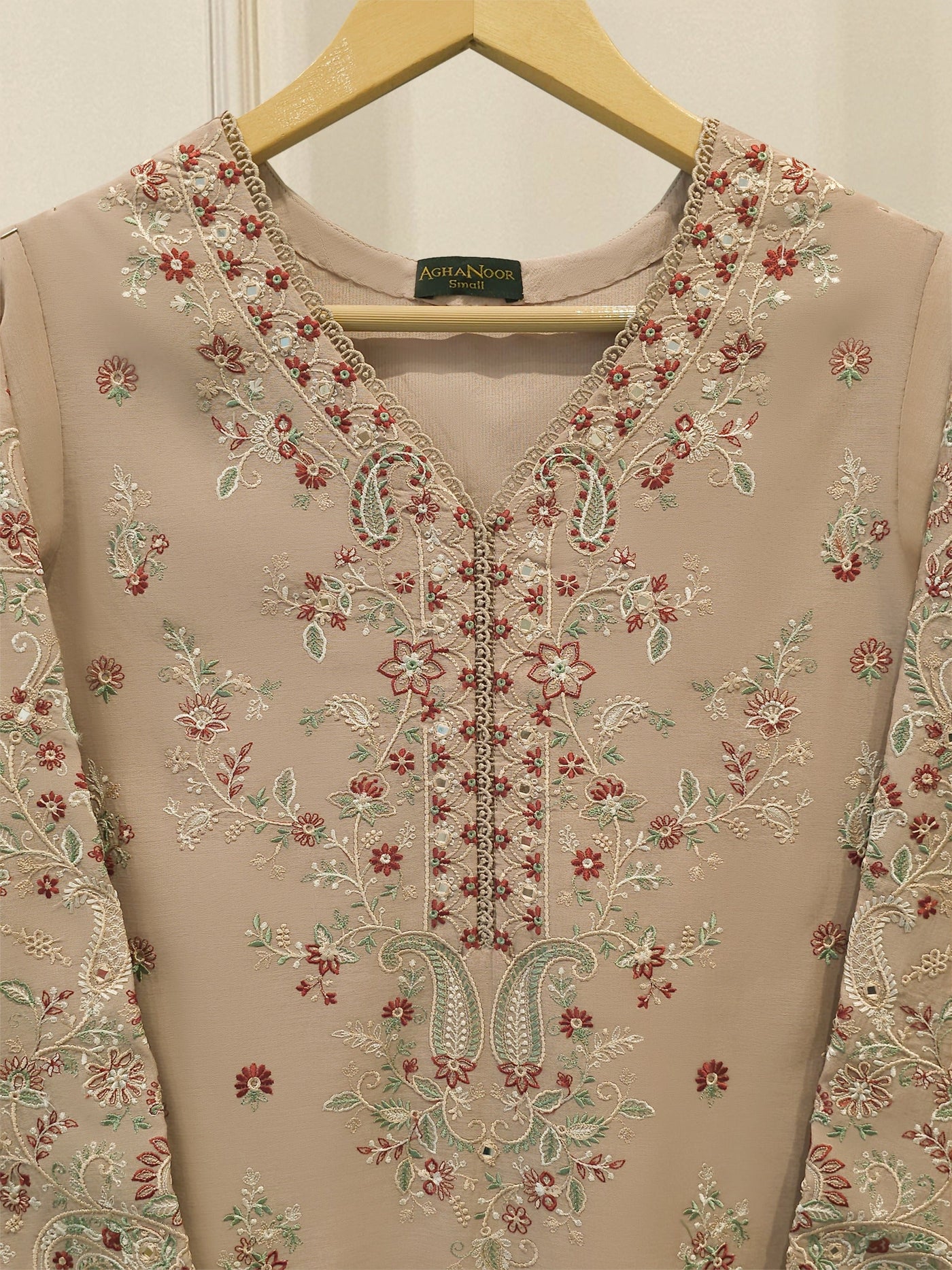 Embroidered Kora Cotton Shirt S114504