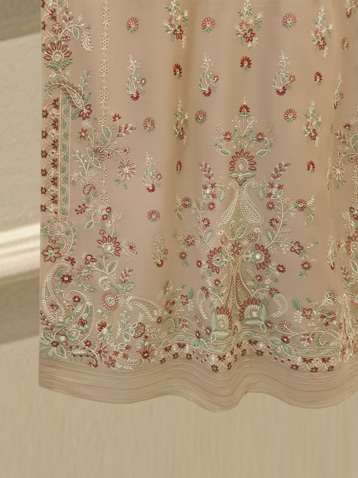 Embroidered Kora Cotton Shirt S114504