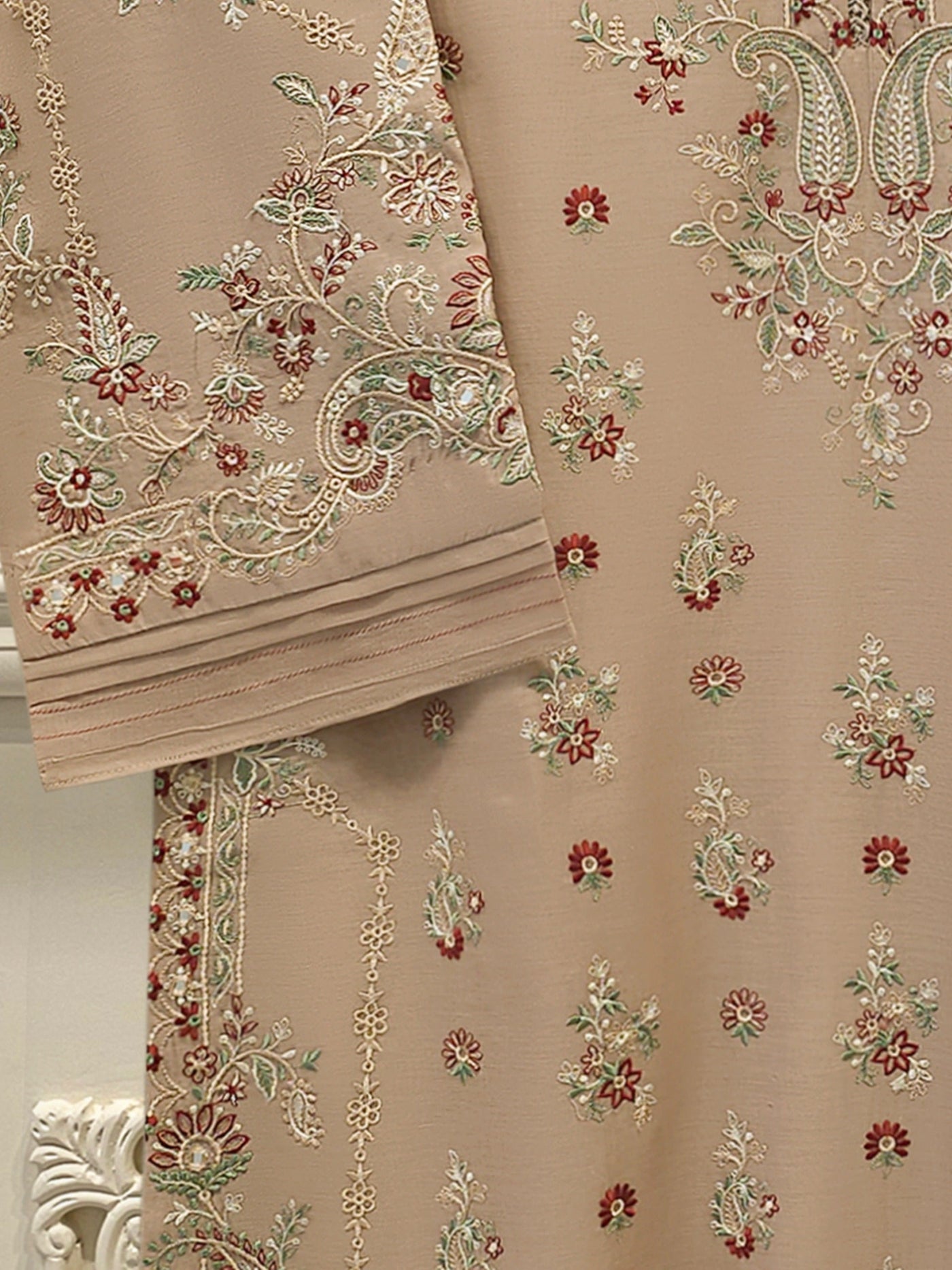 Embroidered Kora Cotton Shirt S114504