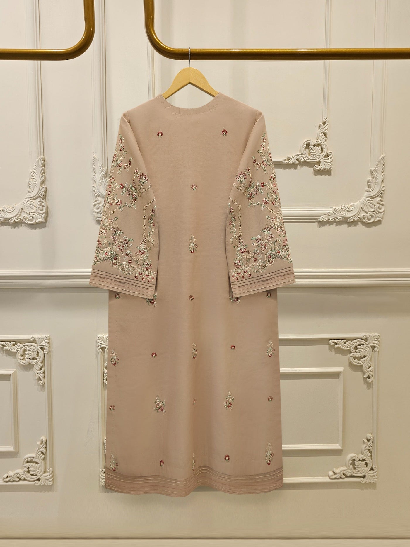 Embroidered Kora Cotton Shirt S114504