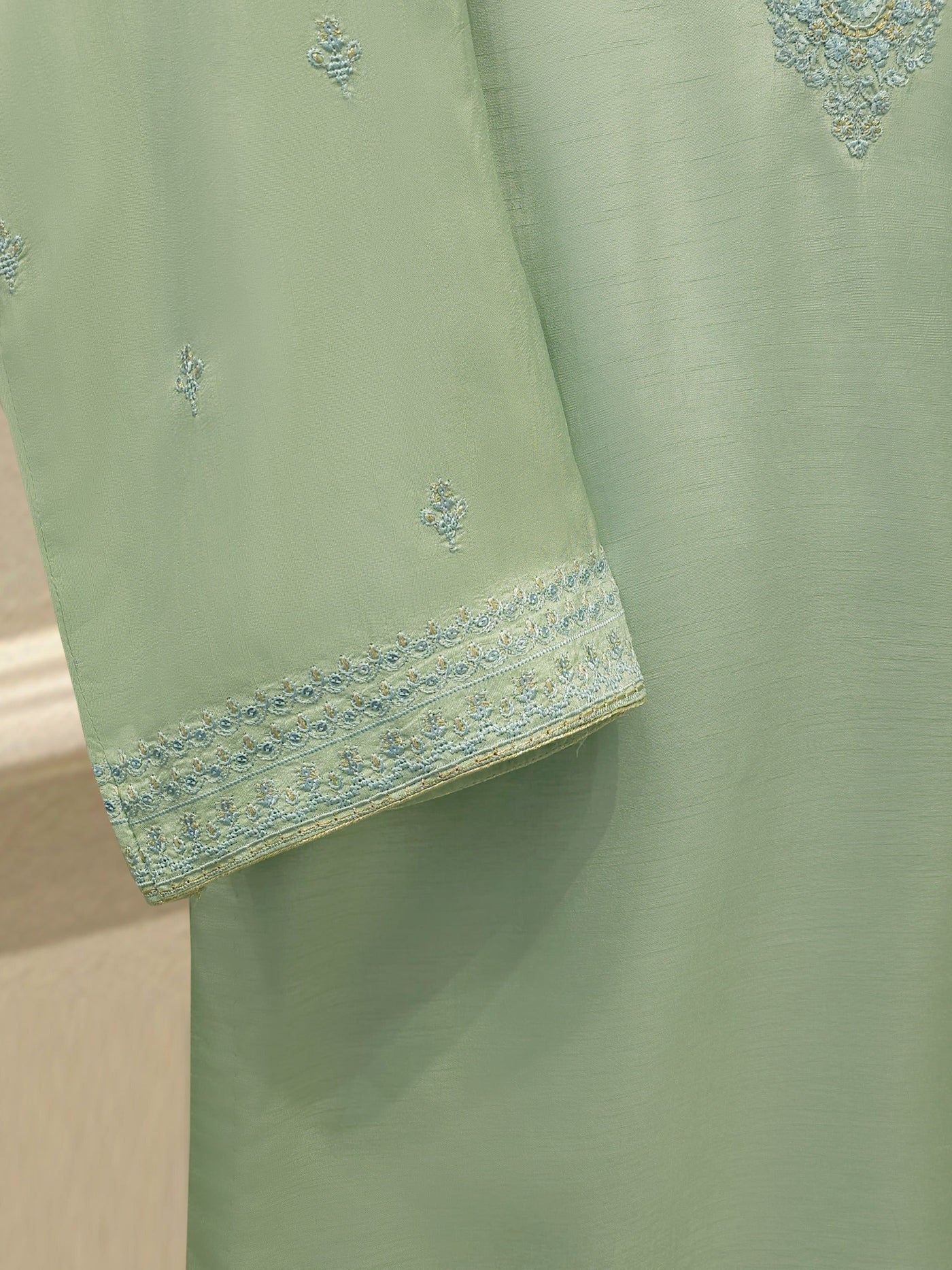 3 Piece - Pure Khaddi Silk Embroidered S114506