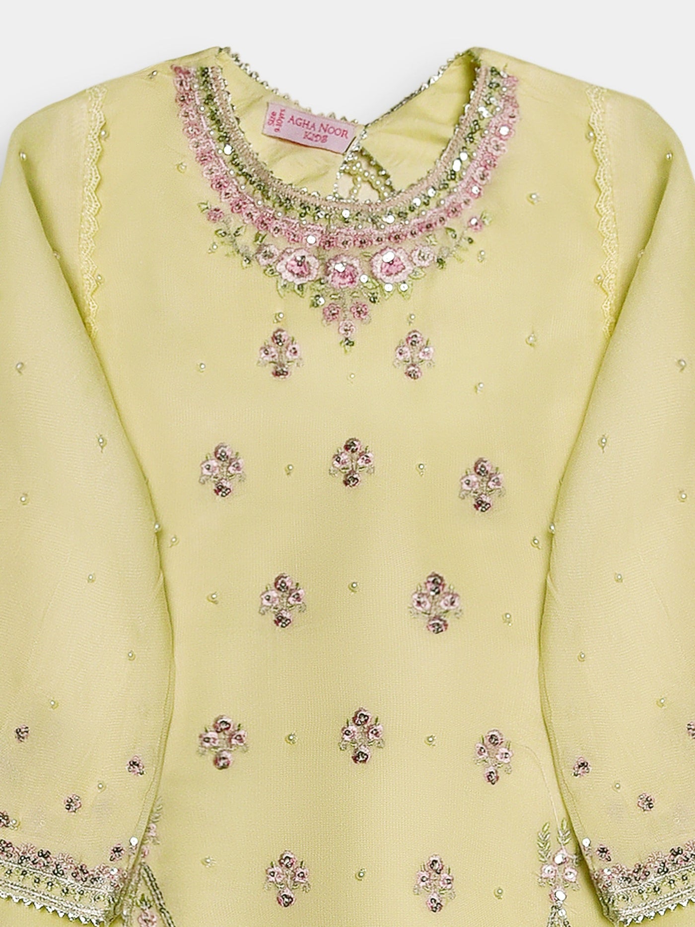 (Kids) 2 Piece - Pure Cotton Net Suit Kd-101