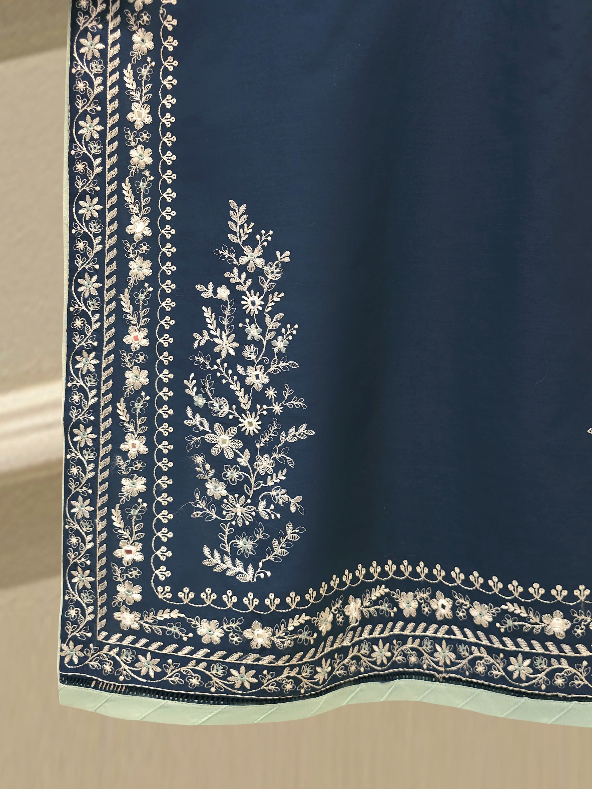 2 Piece - Embroidered Cambric Suit S114705