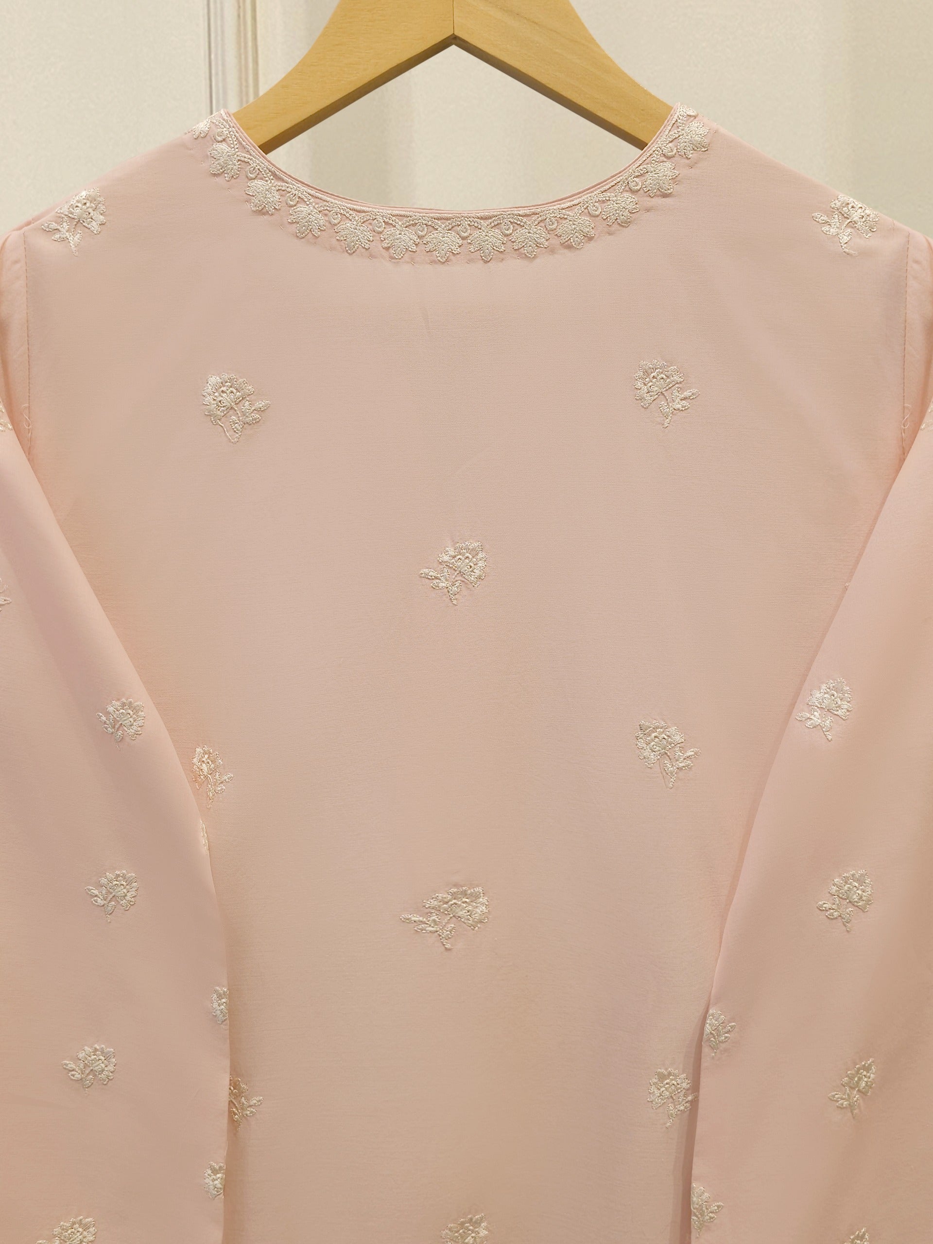 3 Piece - Embroidered Cambric  Suit S114720