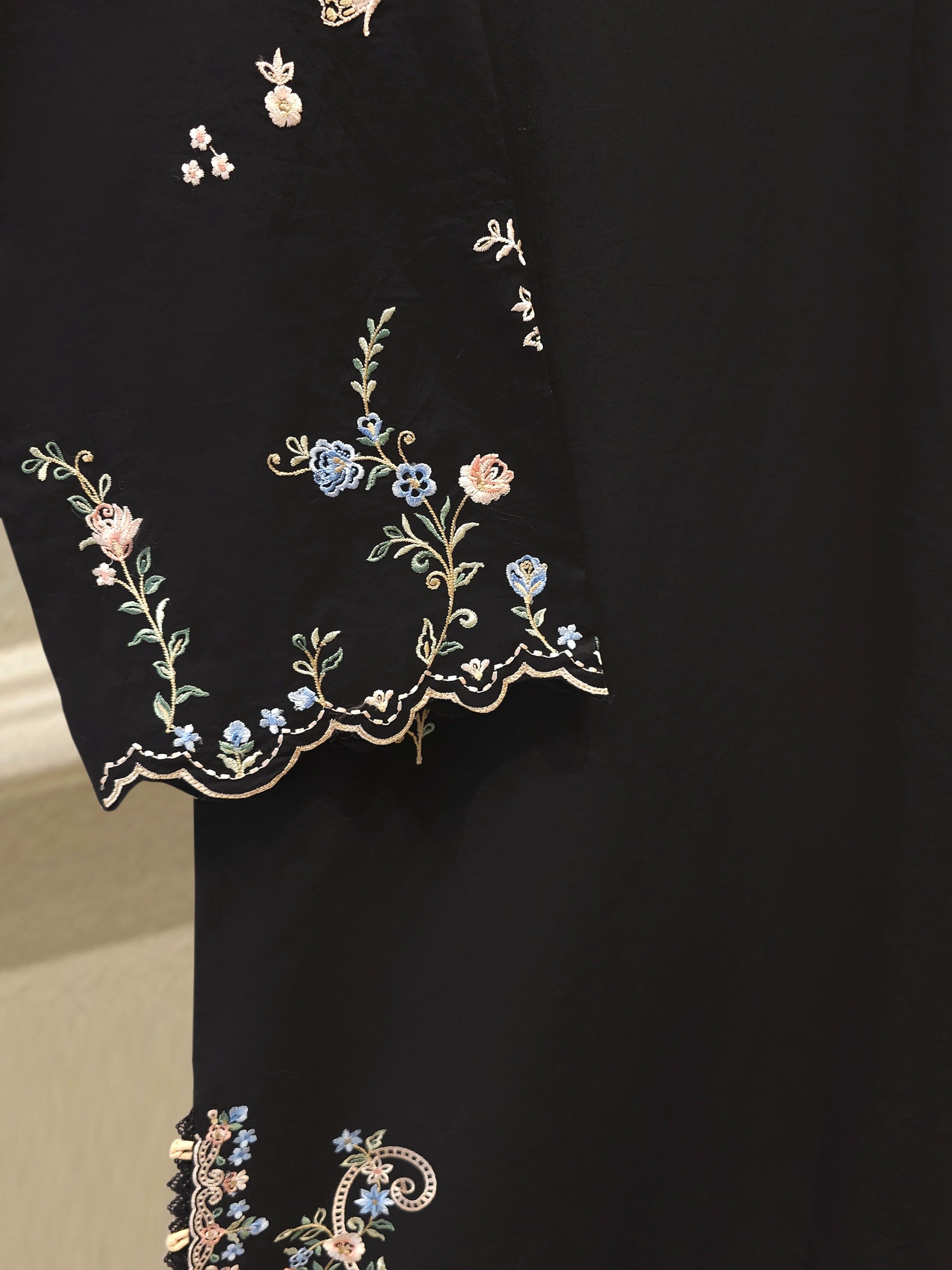 2 Piece - Embroidered Cambric Suit S115006