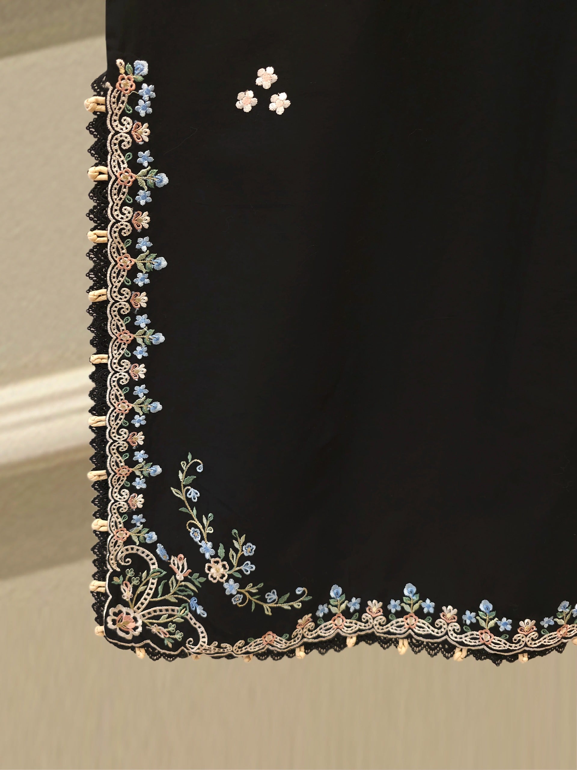 2 Piece - Embroidered Cambric Suit S115006