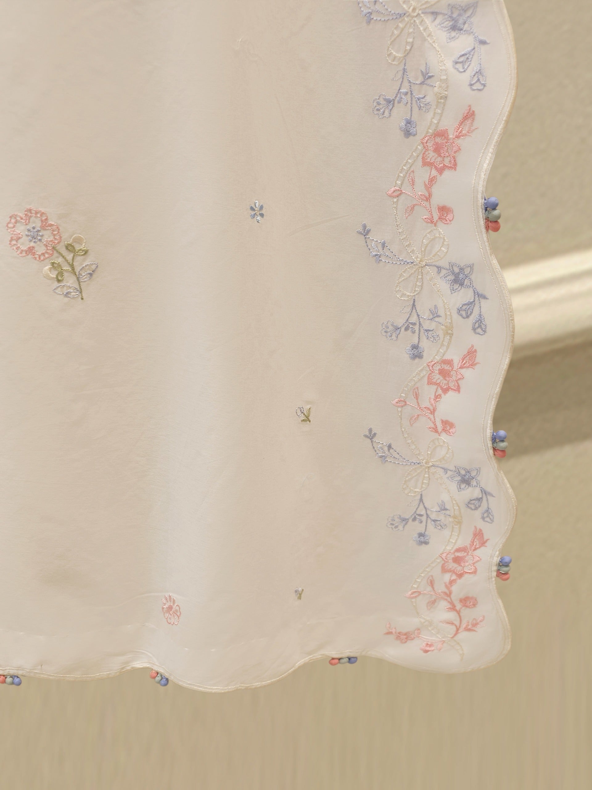 2 Piece - Embroidered Cambric Suit S115146