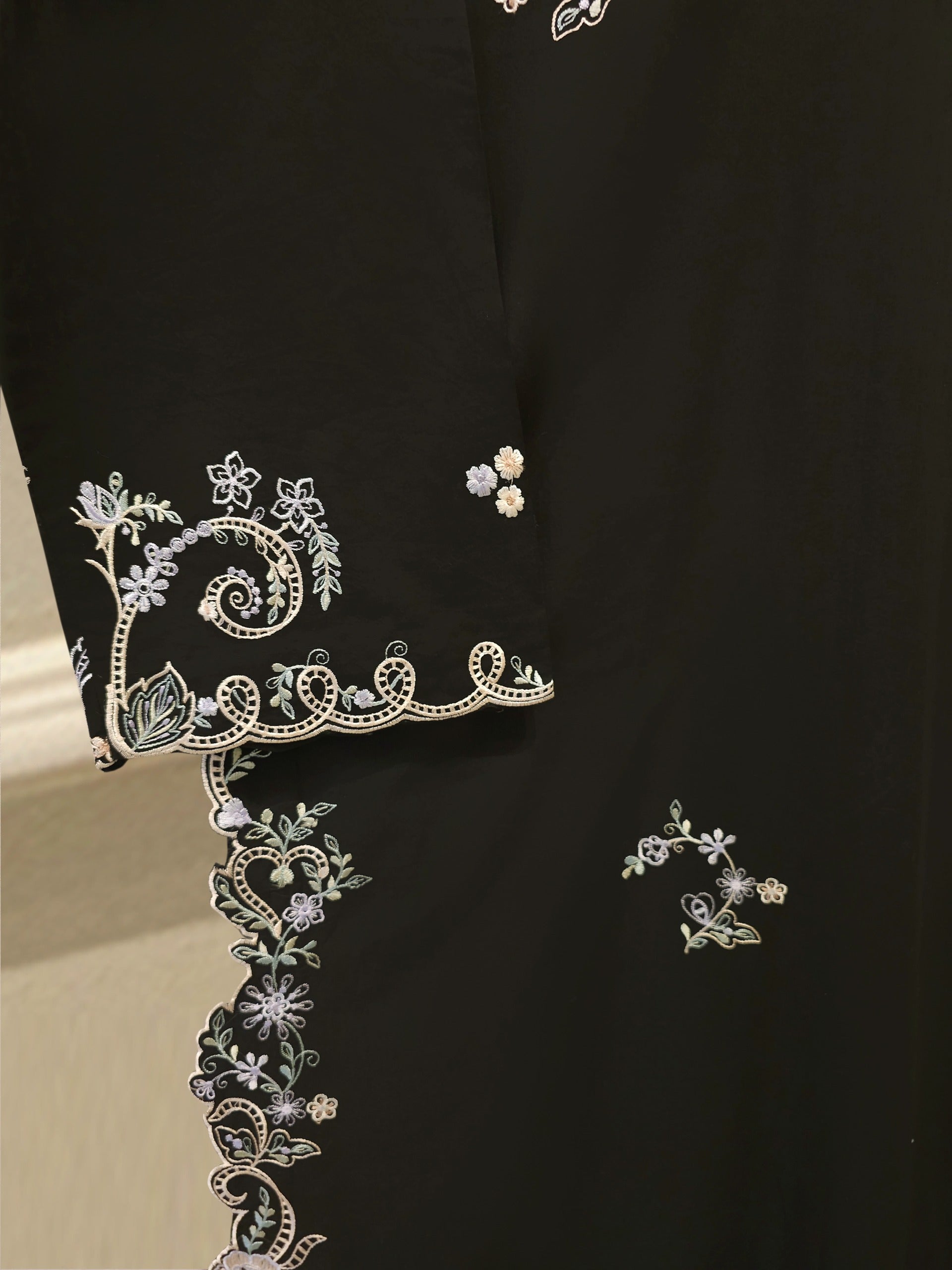 2 Piece - Embroidered Cambric Suit S115172