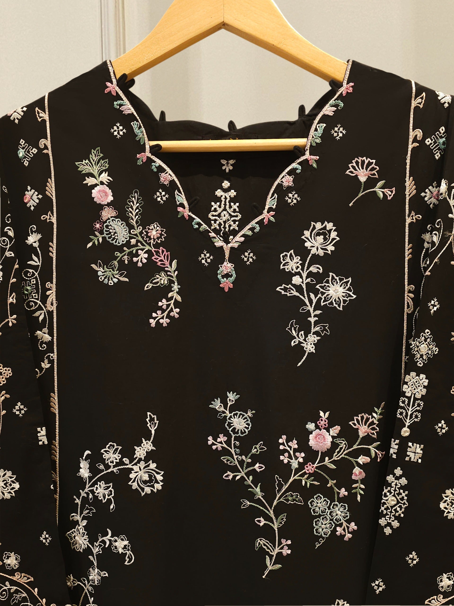 2 Piece - Embroidered Cambric Suit S115327