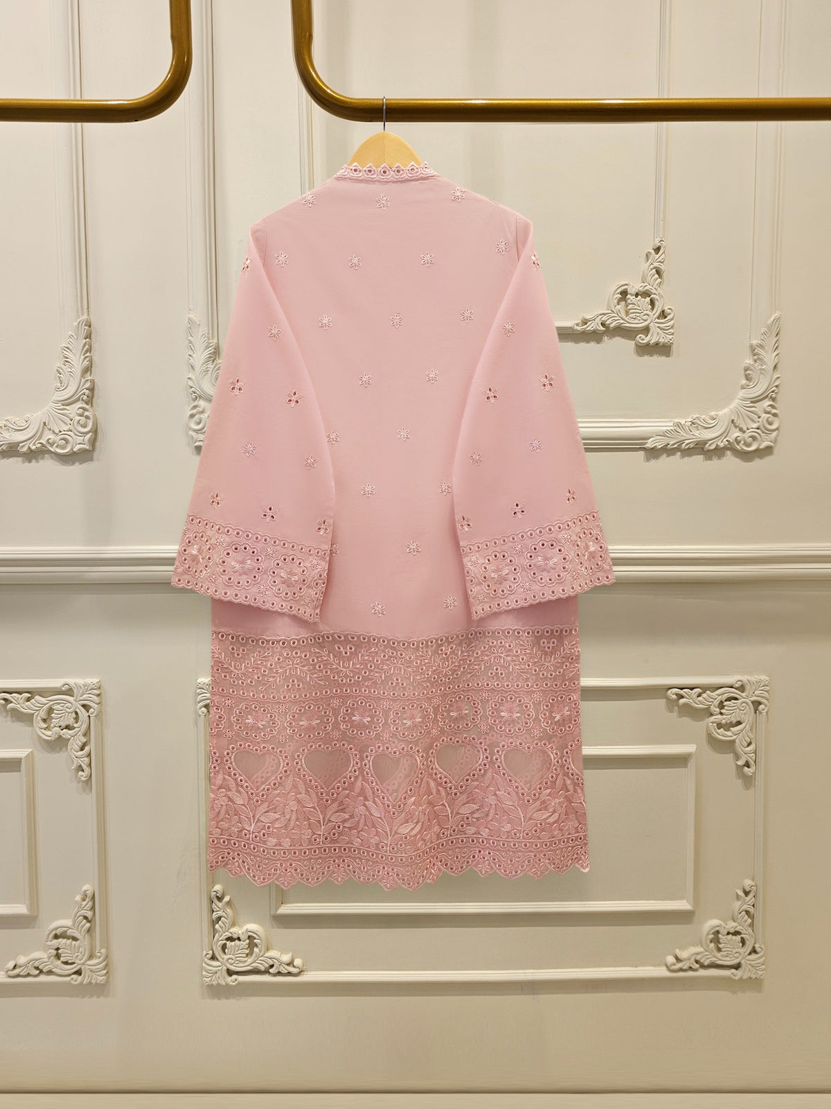 3-Piece Embroided Cambric Suit S115314