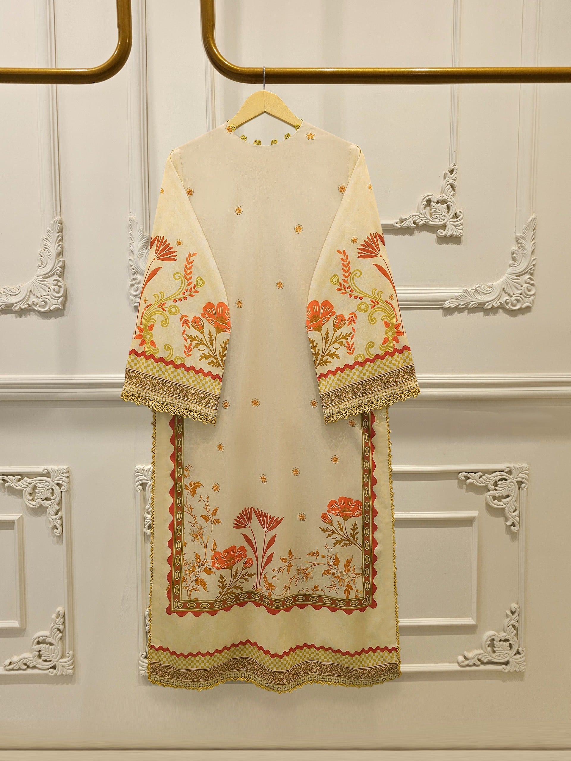 2 Piece Digital Printed Lawn Suit S115357