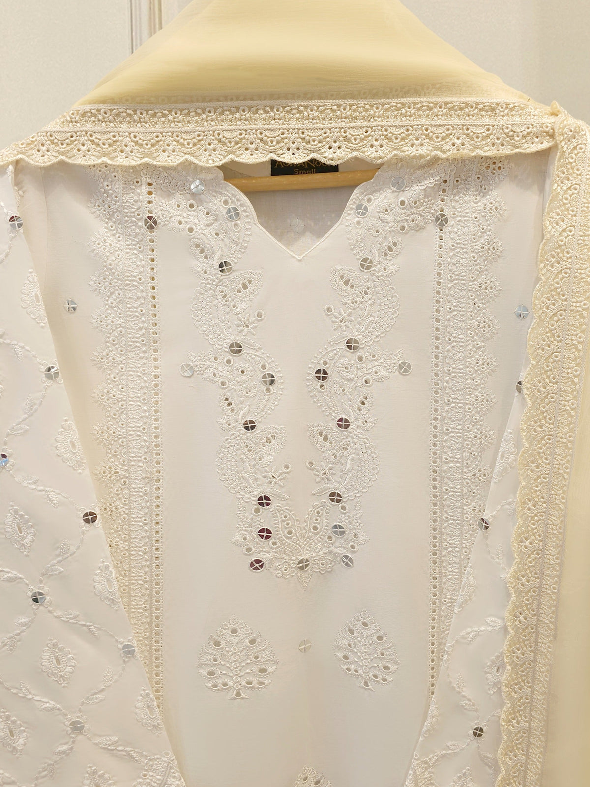 3-Piece Embroidered Cambric Suit S115355