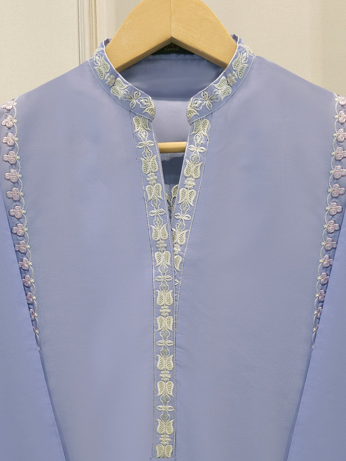 2 Piece - Embroidered Cambric Suit S115371