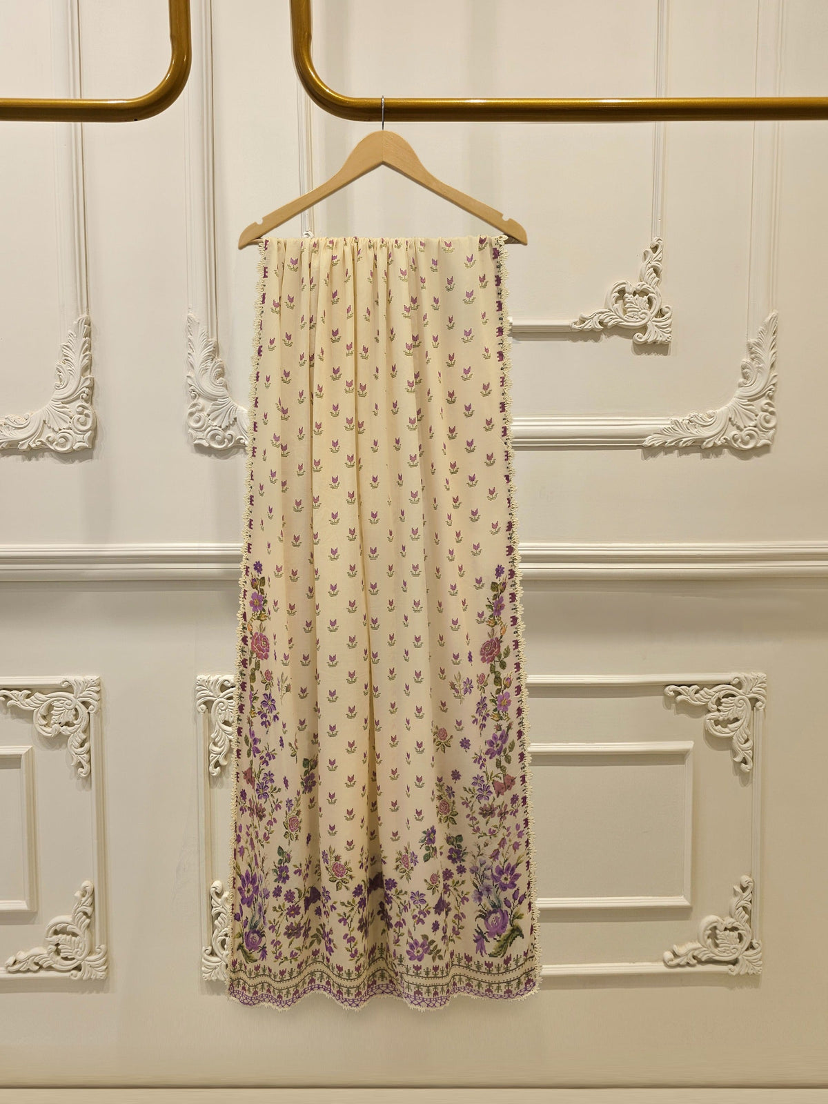 2 Piece - Embroidered Cambric Suit S115553